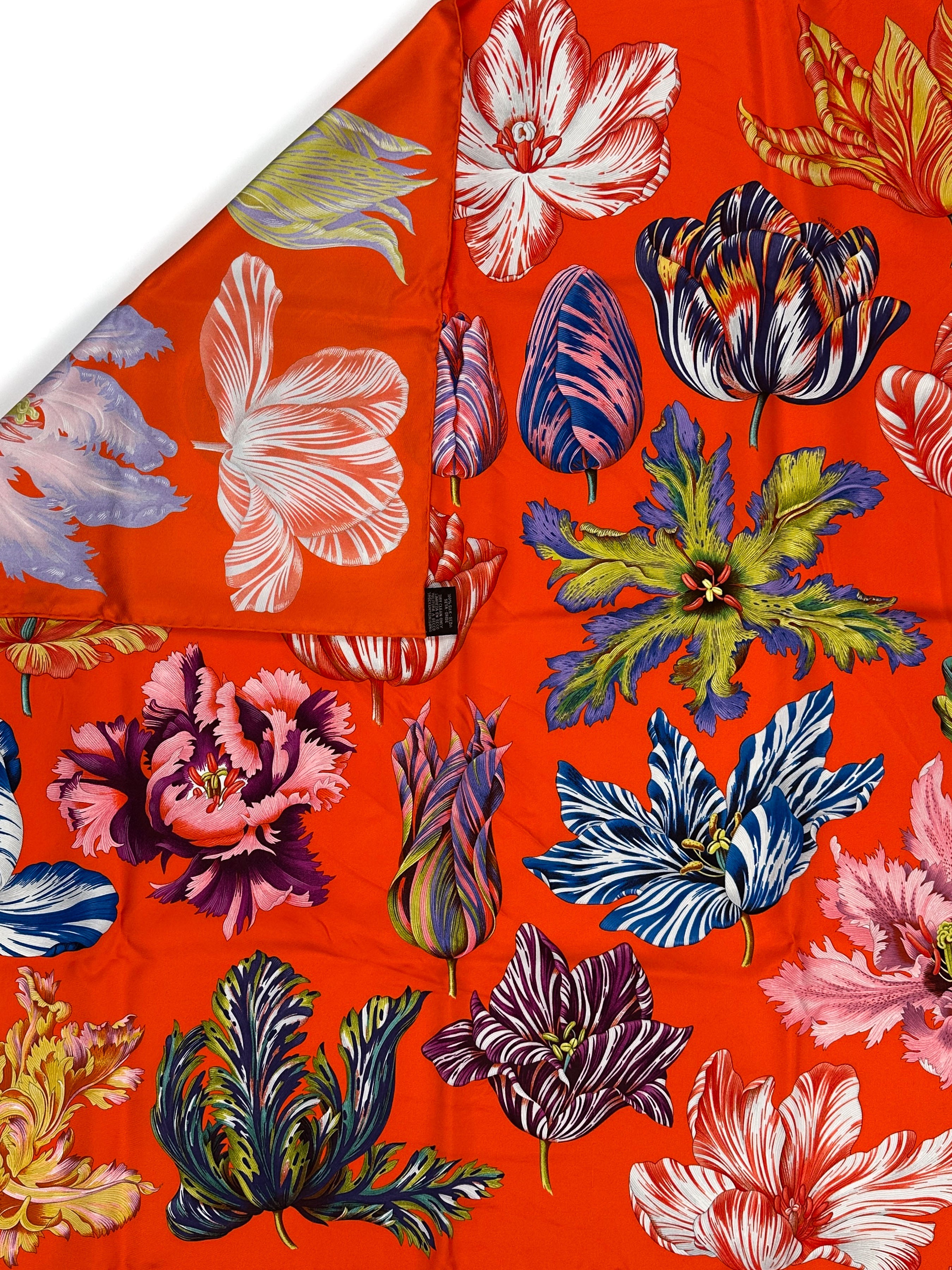 Hermès Tulipomanie 90