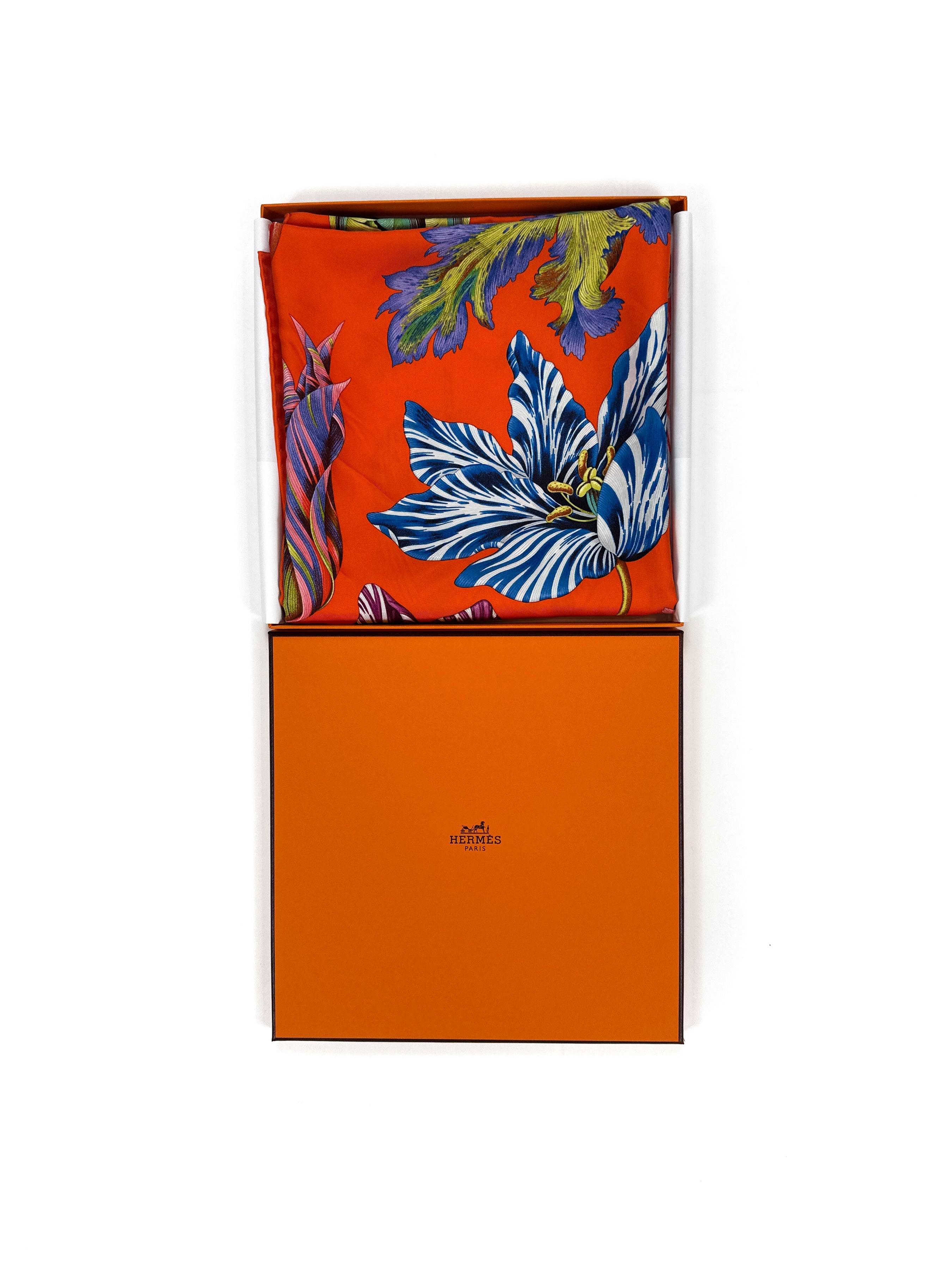 Hermès Tulipomanie 90