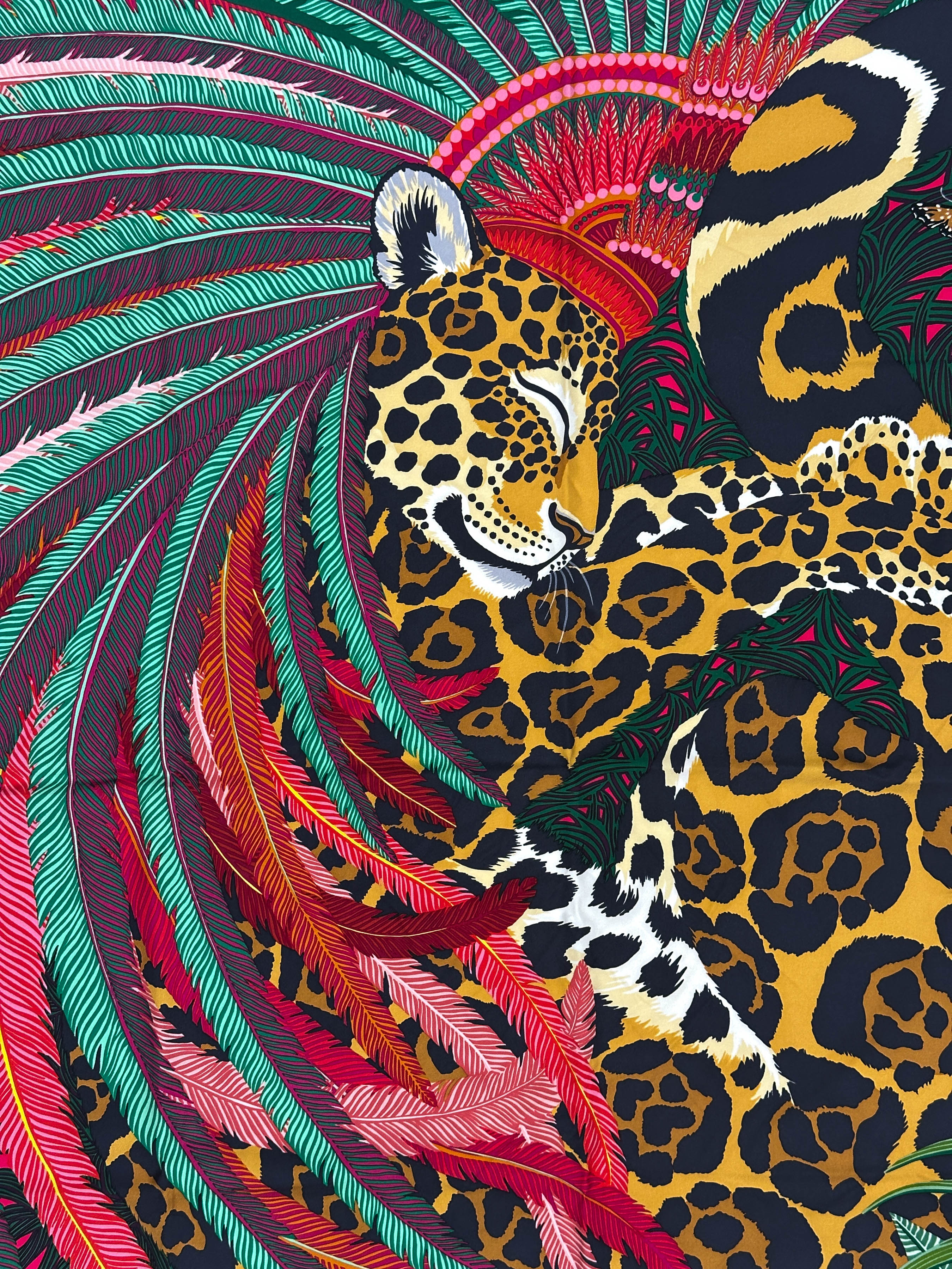 Hermès Jaguar Quetzal 90