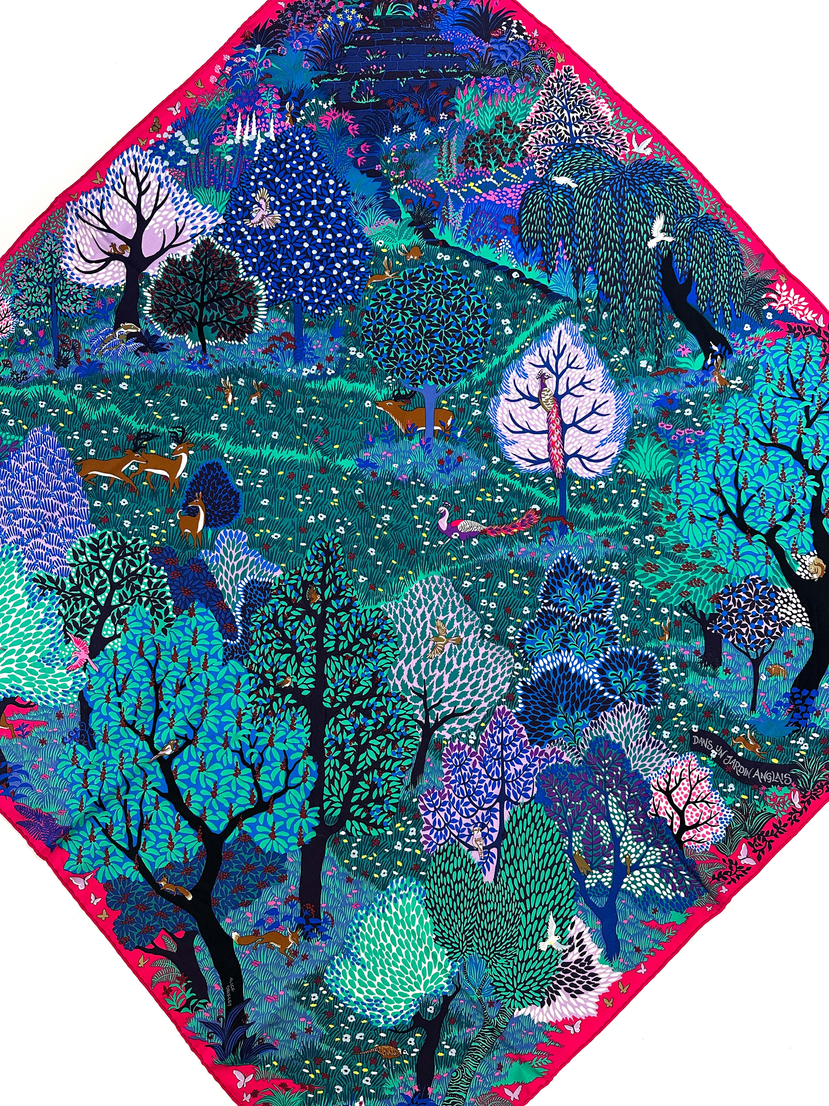 Hermès Dans un Jardin Anglais 90