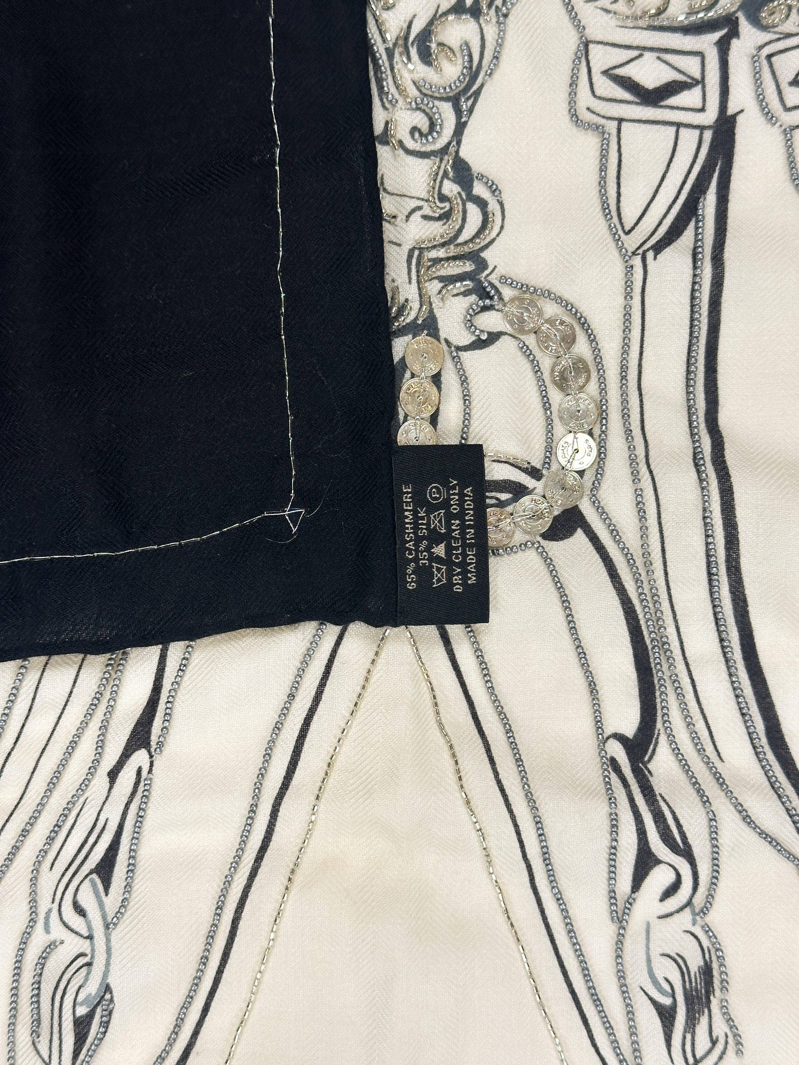 Hermès Exceptional Brides de Gala Brides Précieuses Cashmere Silk 140