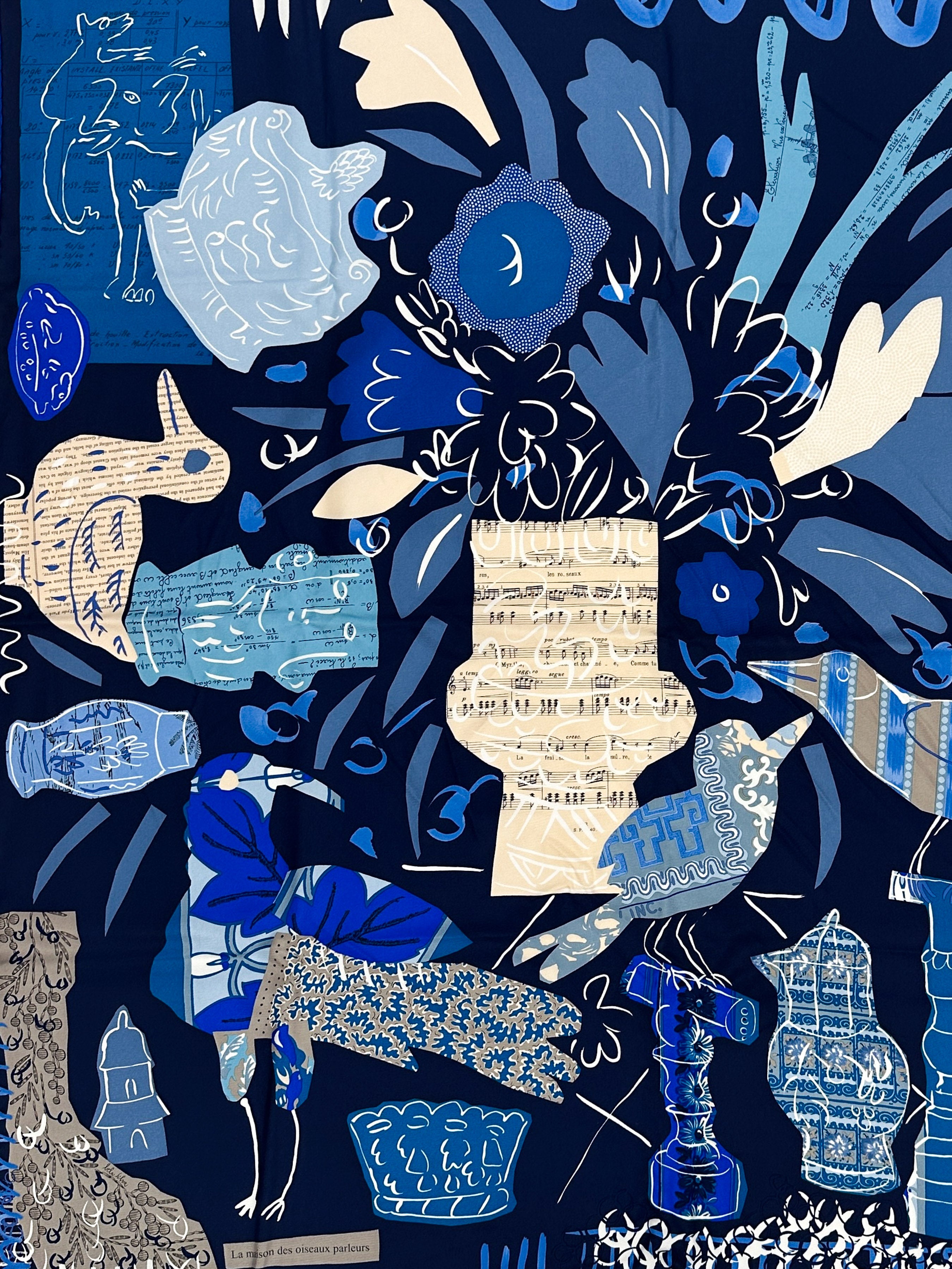 Hermès La Maison des Oiseaux Parleurs 90