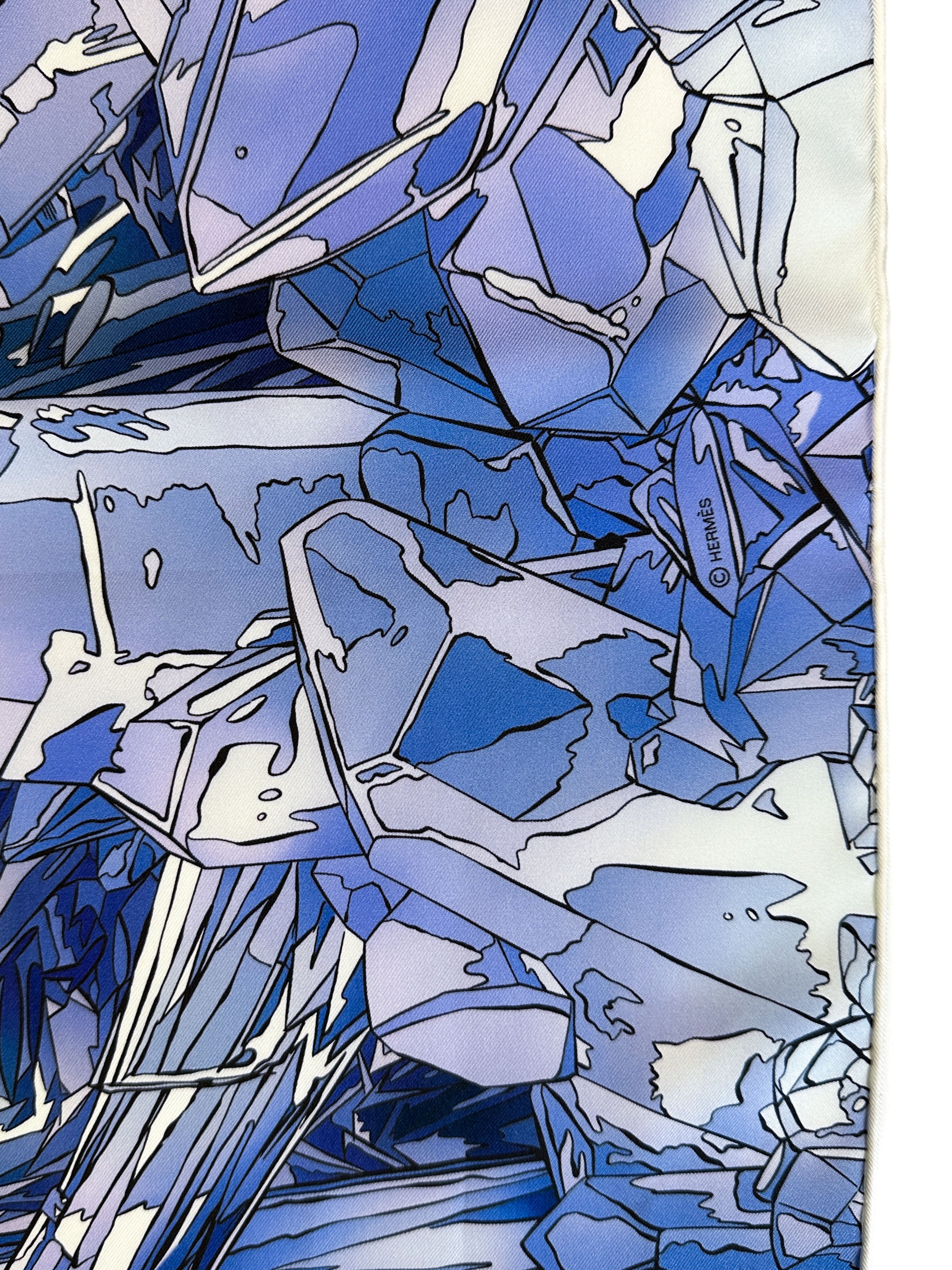 Hermès La Vallee de Cristal 90