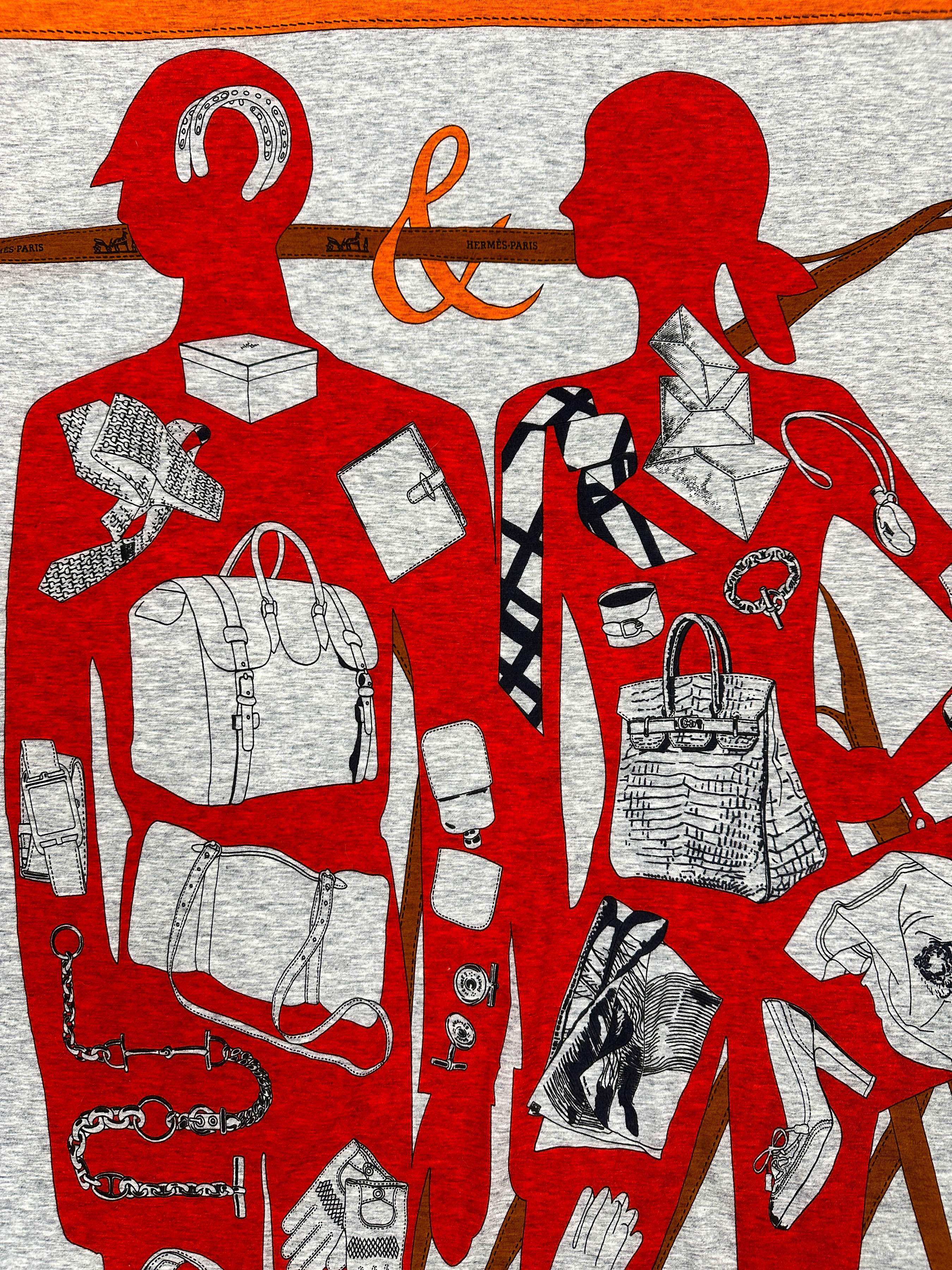 Hermès Monsieur et Madame Tee-Shirt Cotton 90