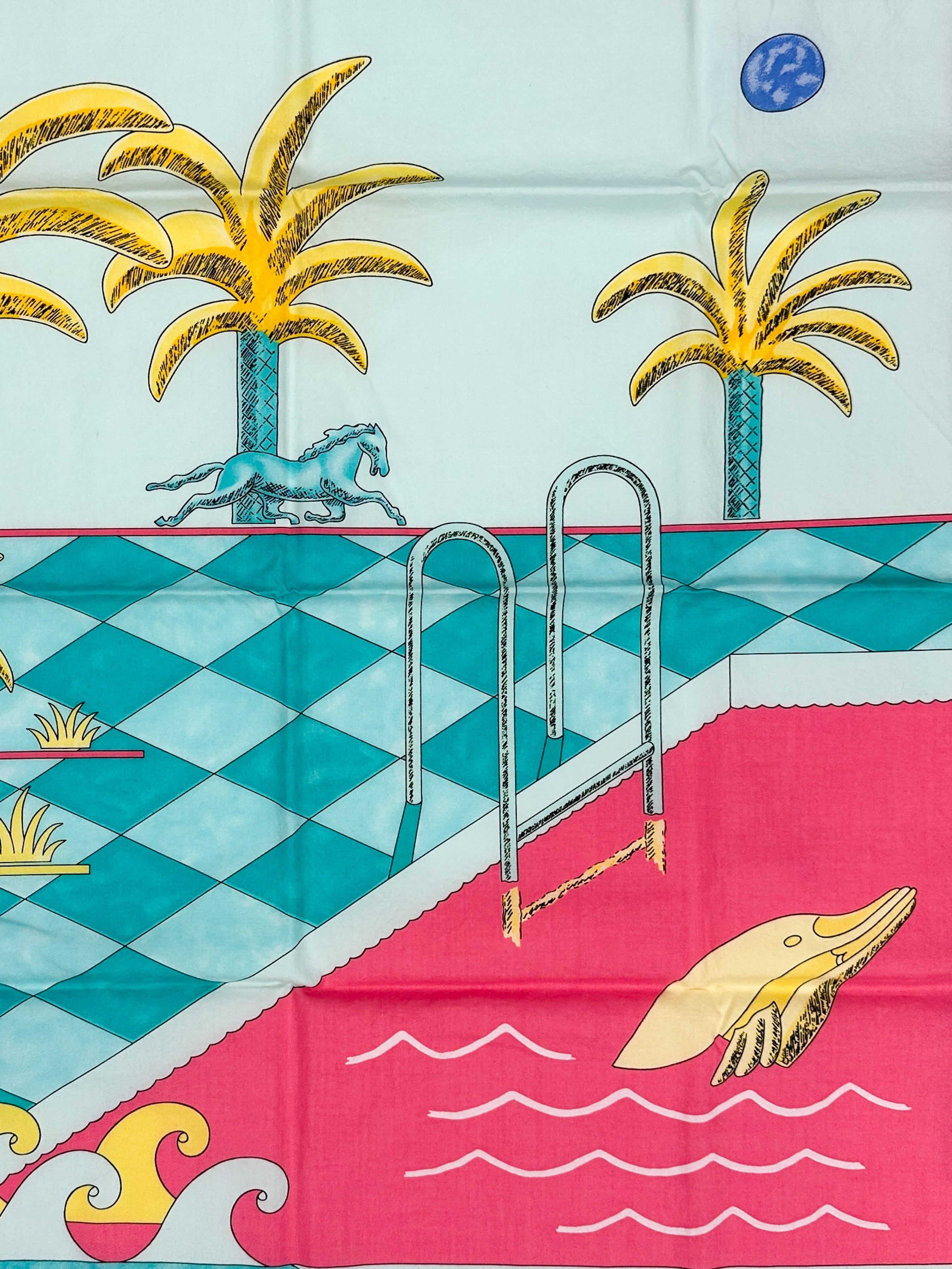 Hermès La Joie de Vivre Cotton 70