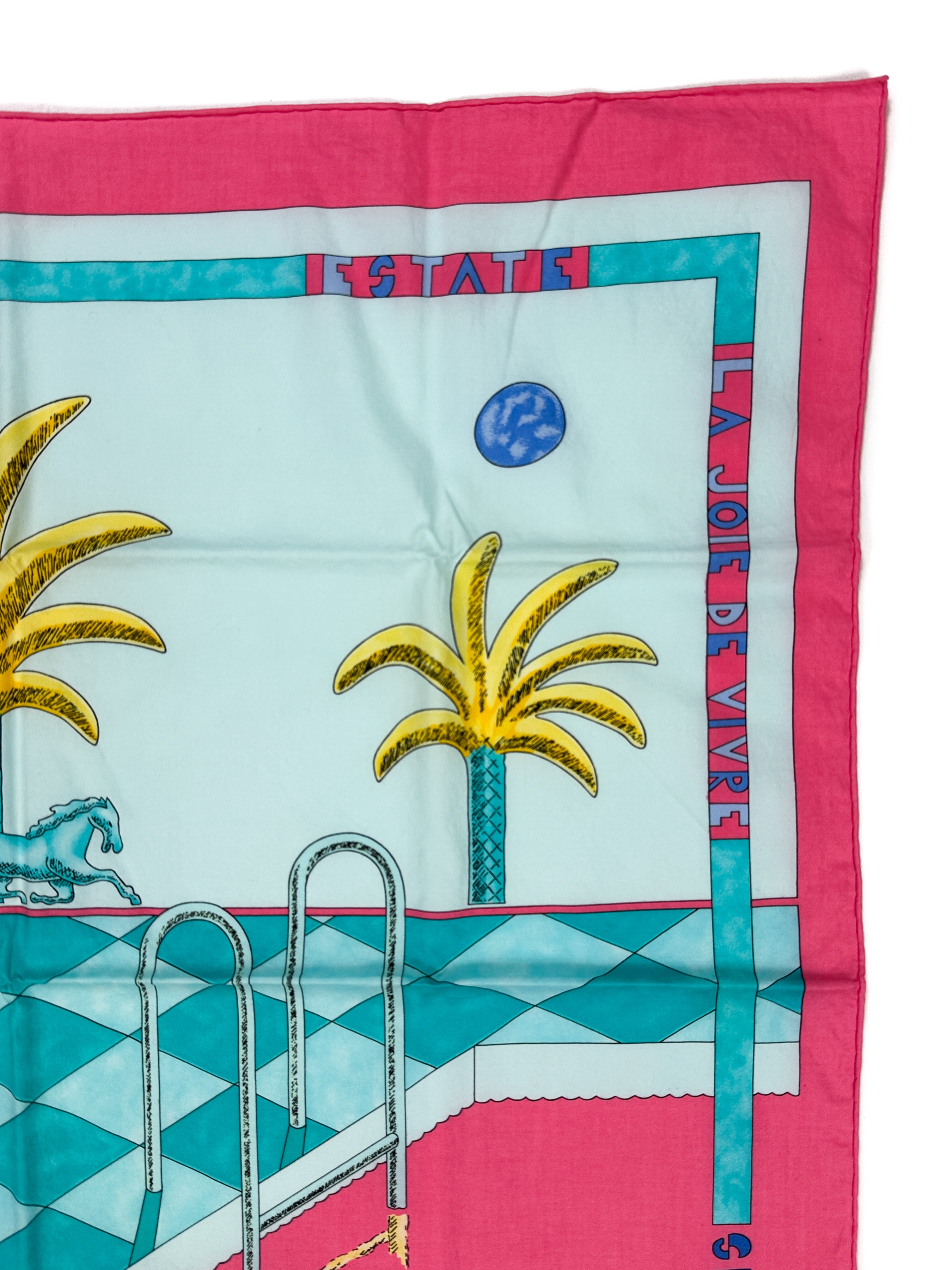 Hermès La Joie de Vivre Cotton 70