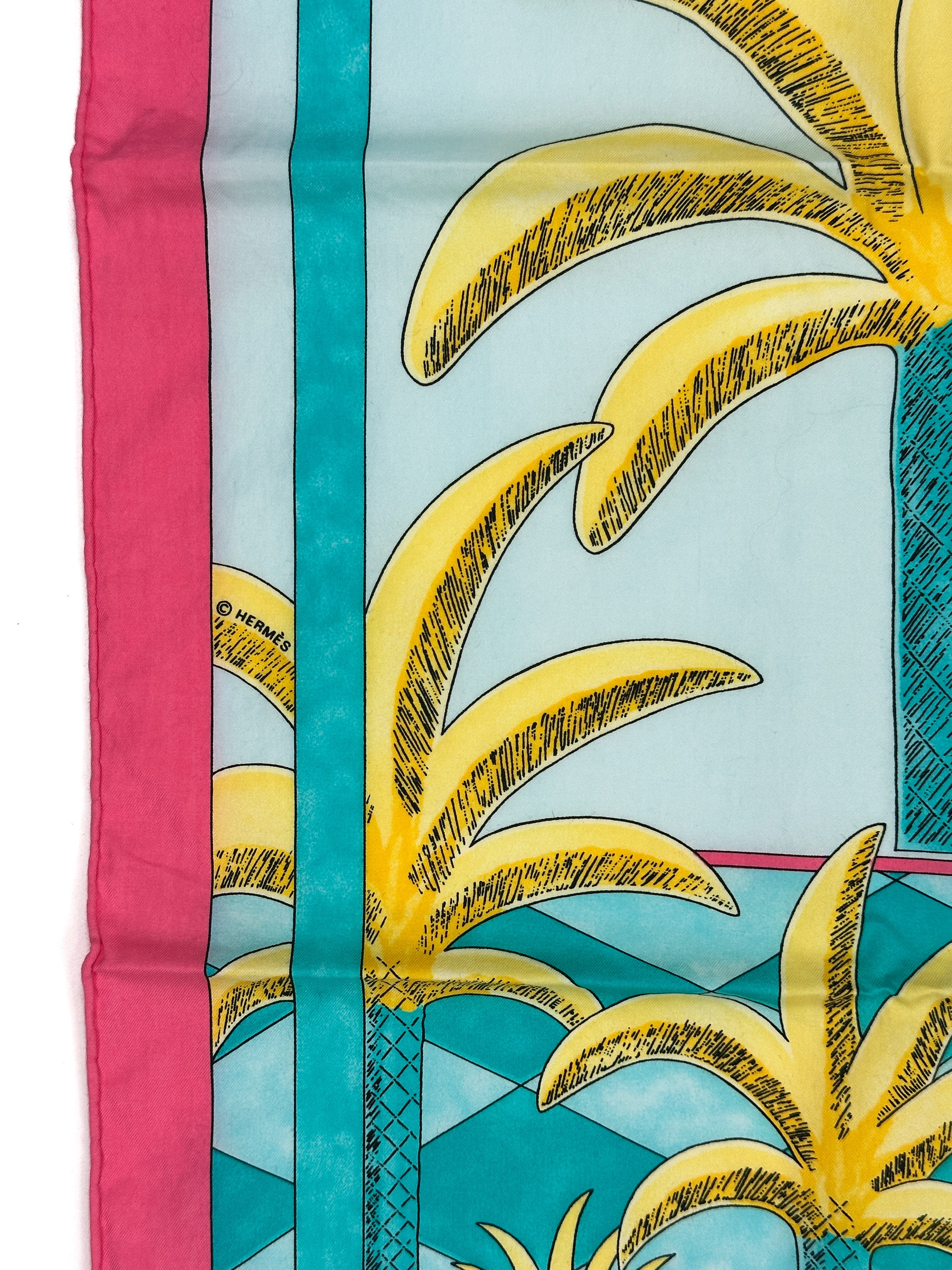Hermès La Joie de Vivre Cotton 70
