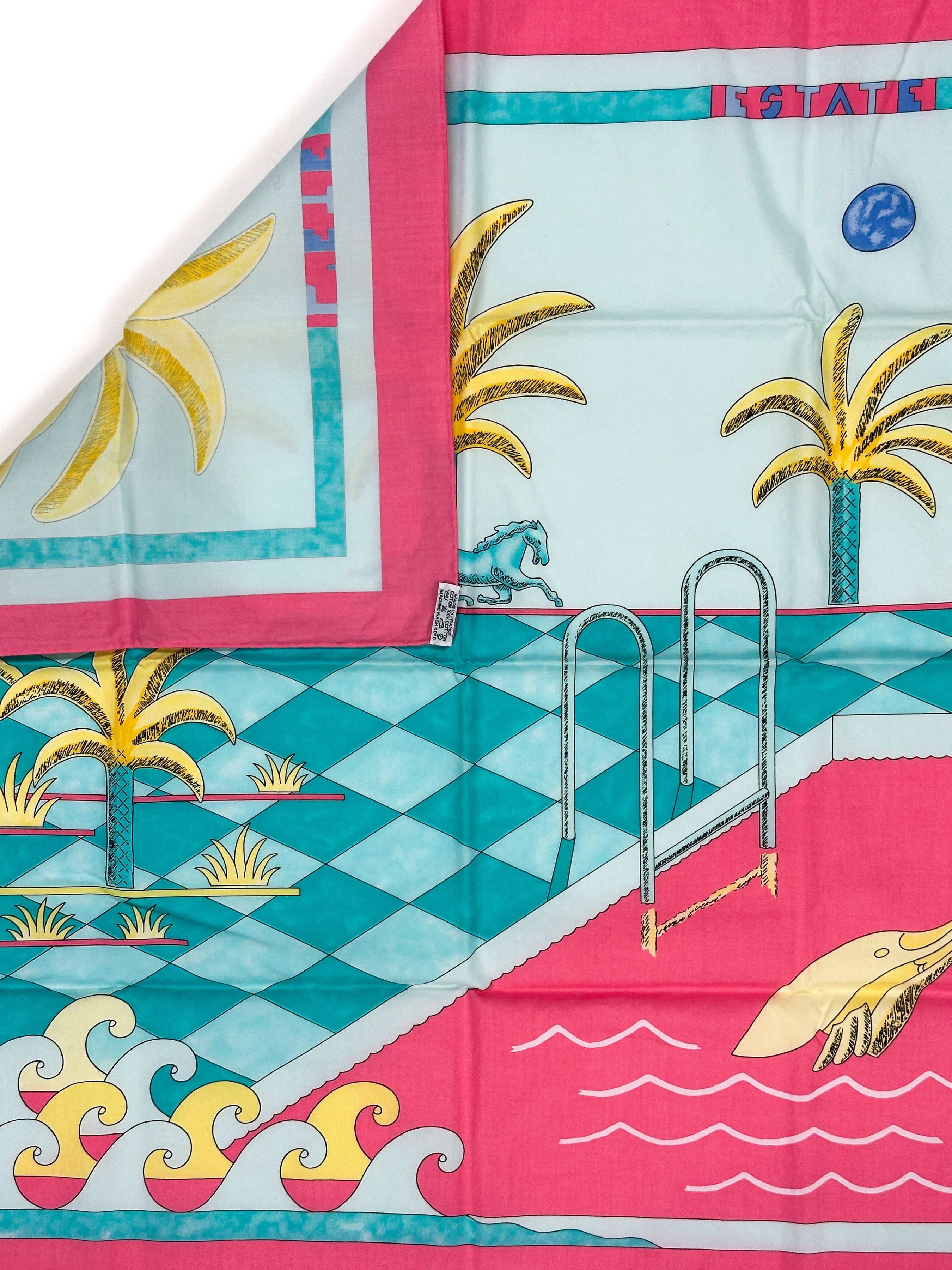 Hermès La Joie de Vivre Cotton 70