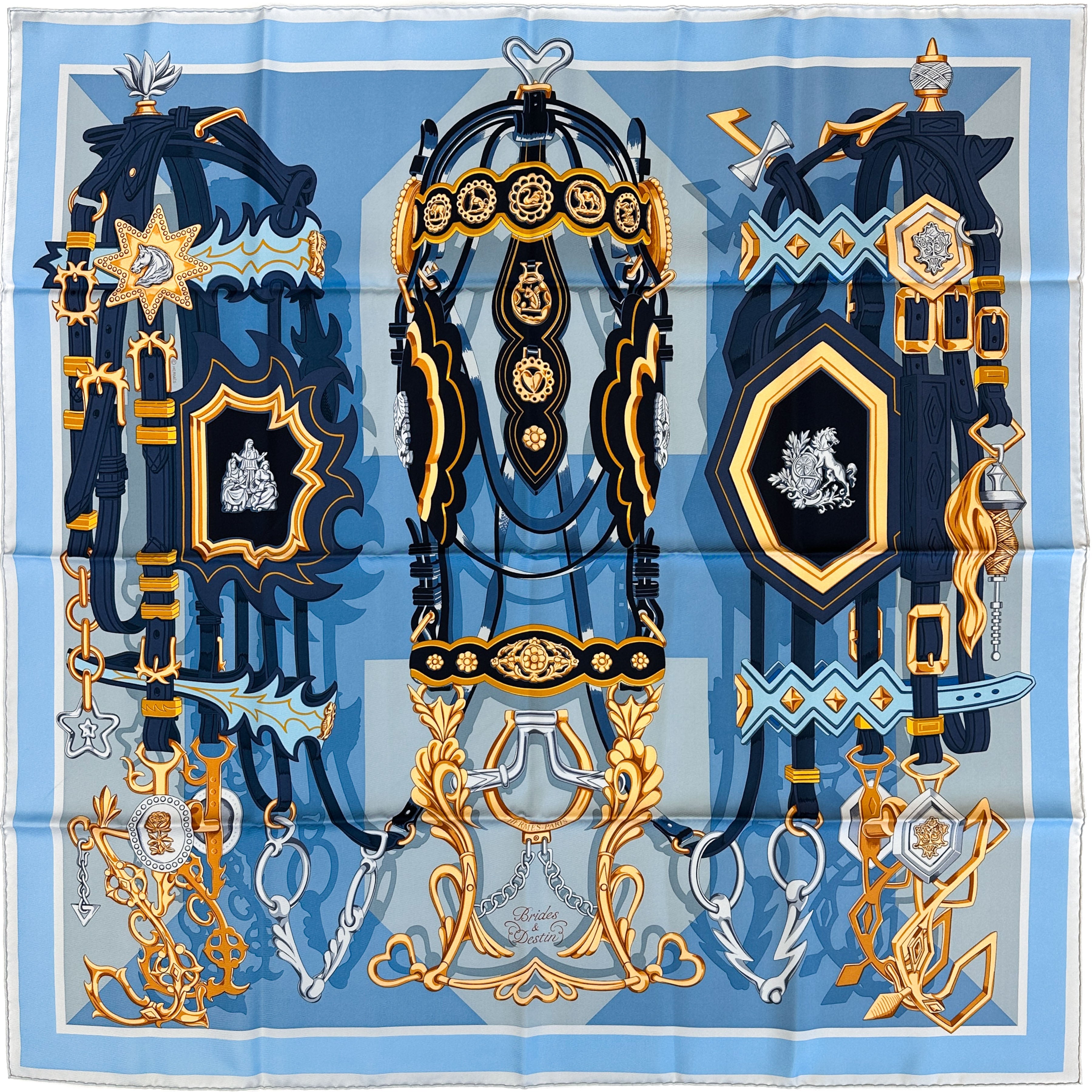 Hermès Brides et Destin 90