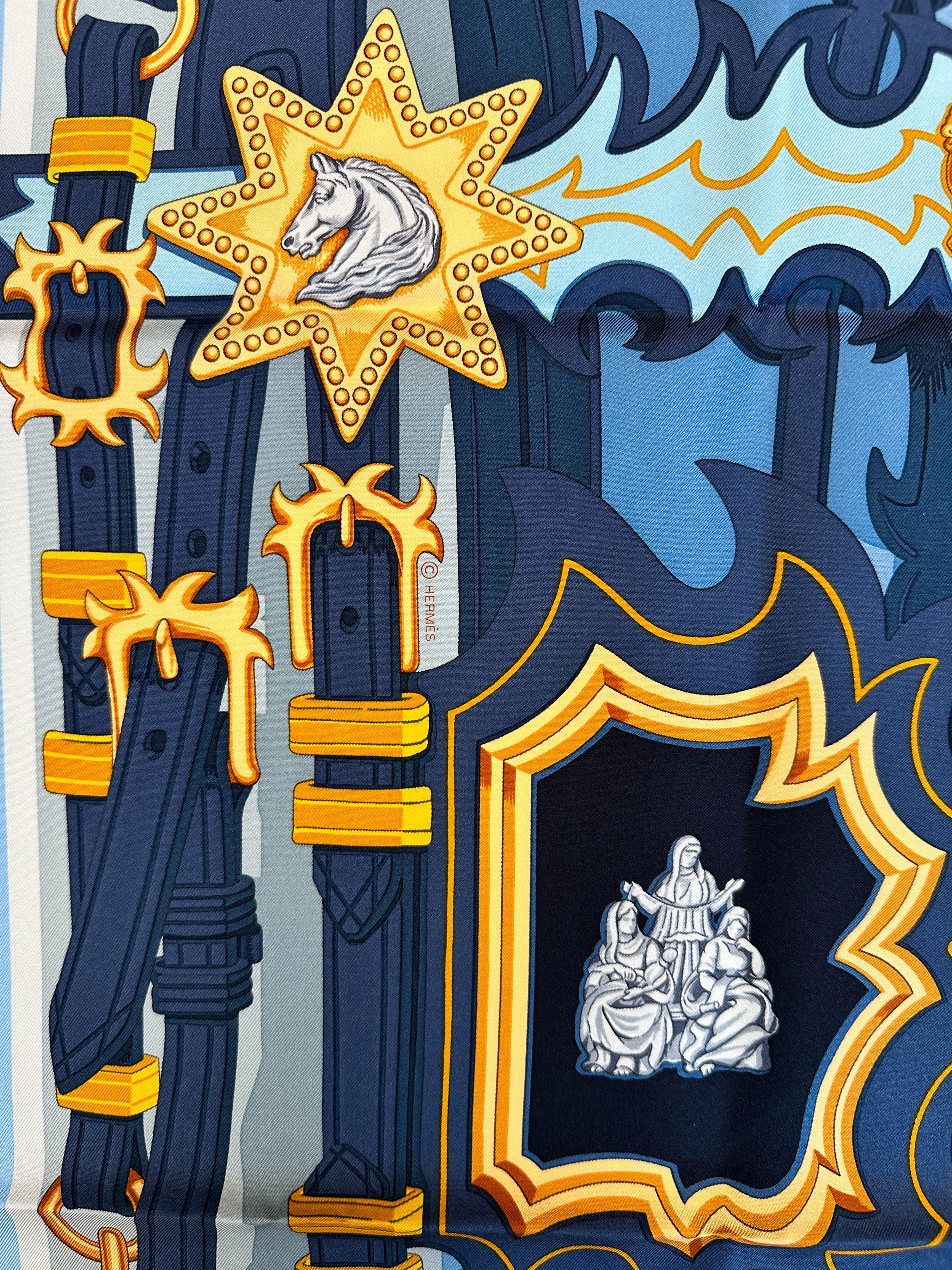 Hermès Brides et Destin 90