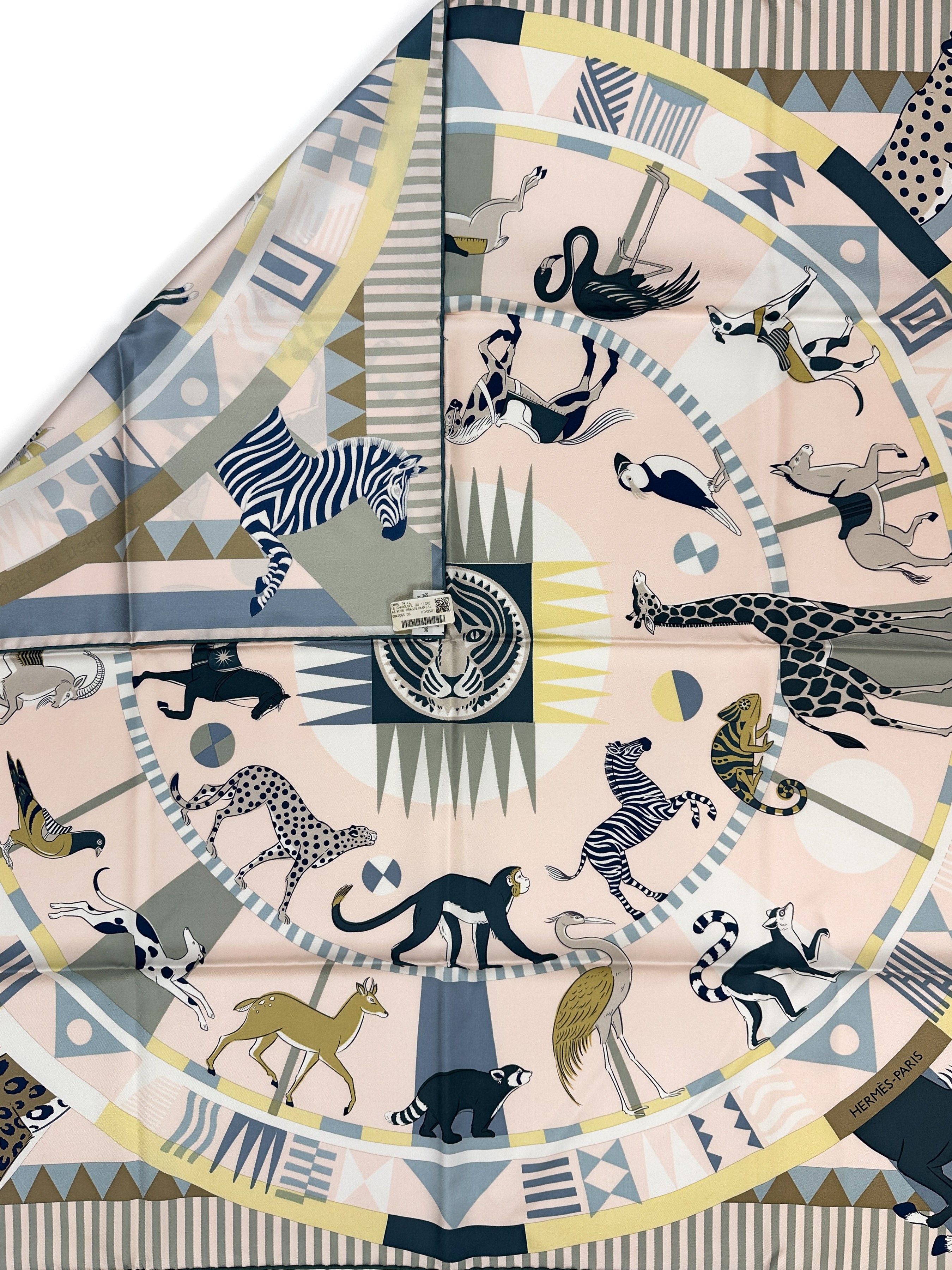 Hermès Le Carrousel du Tigre Royal 90