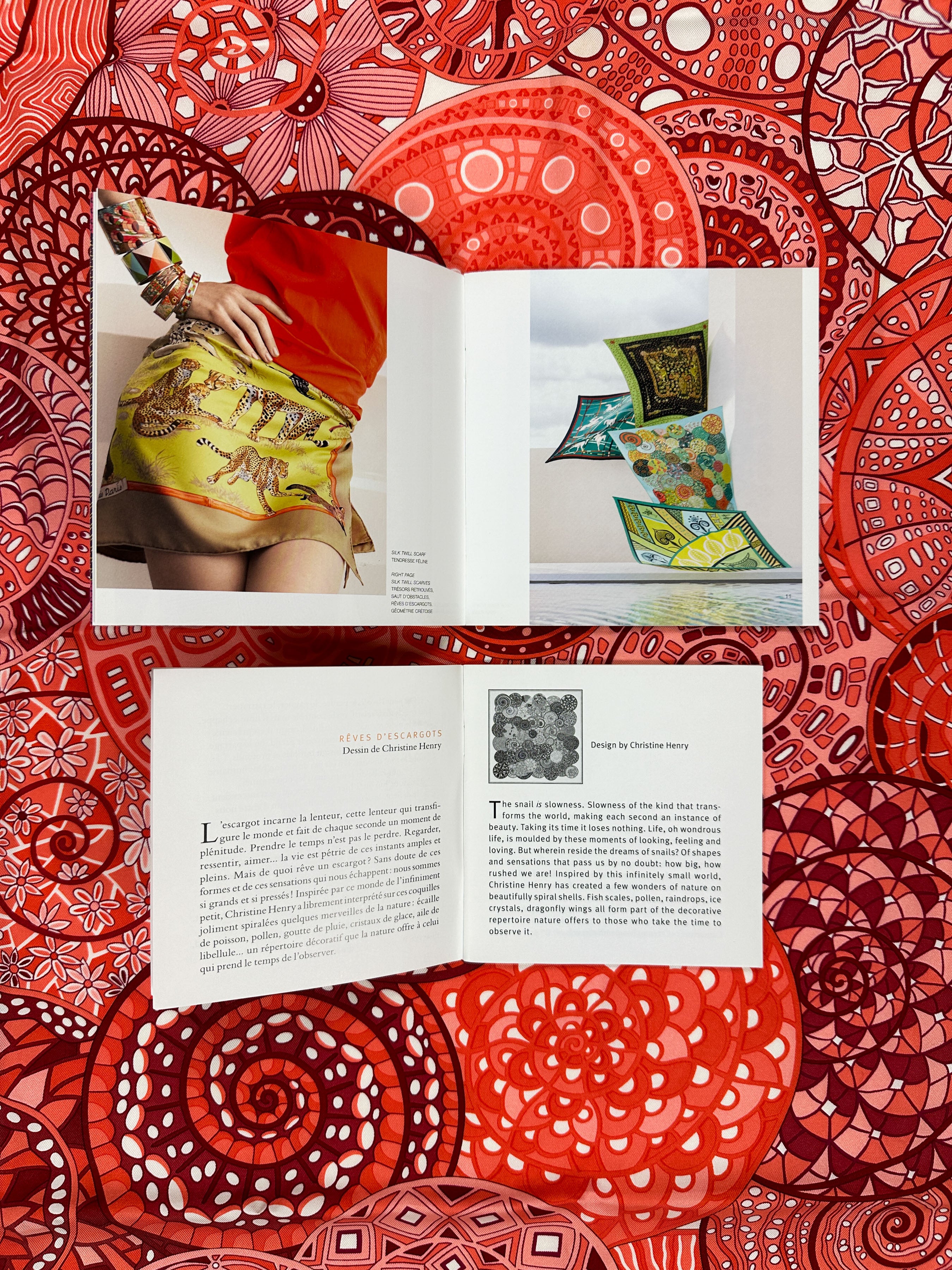 Hermès Rêves d'Escargots 90