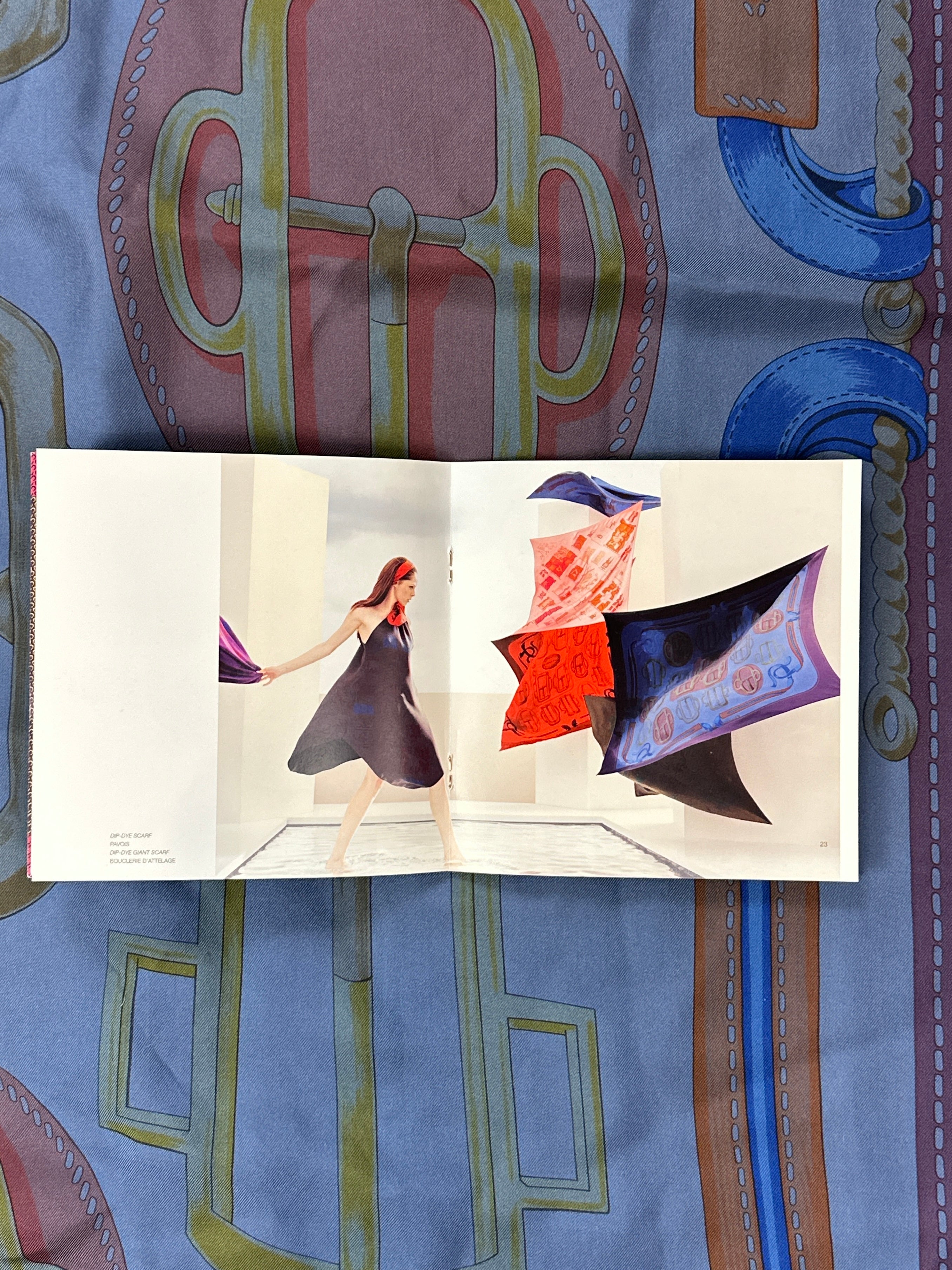 Hermès Bouclerie Moderne Dip Dye 140