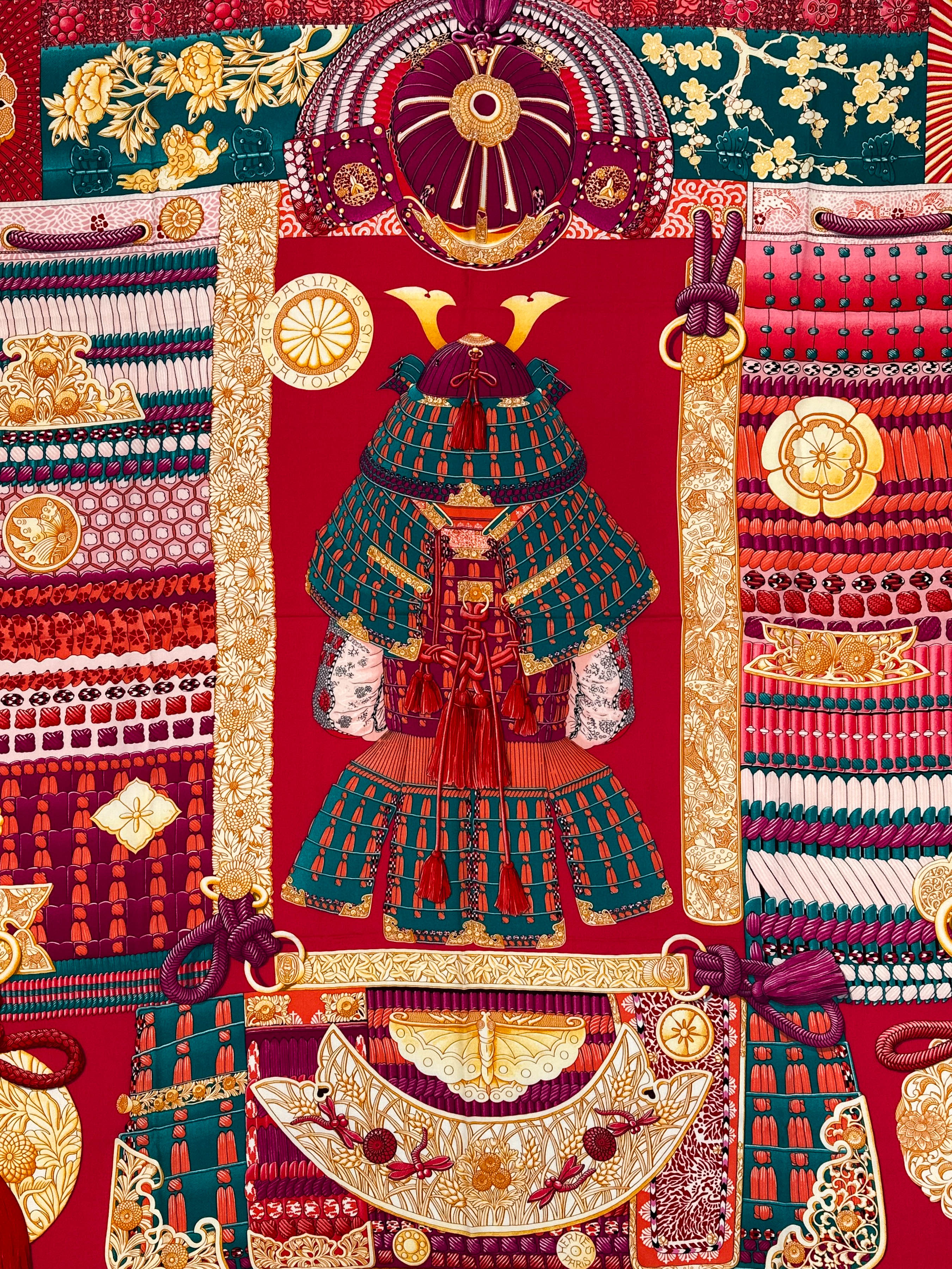 Hermès Parures de Samourais Cashmere Silk 140