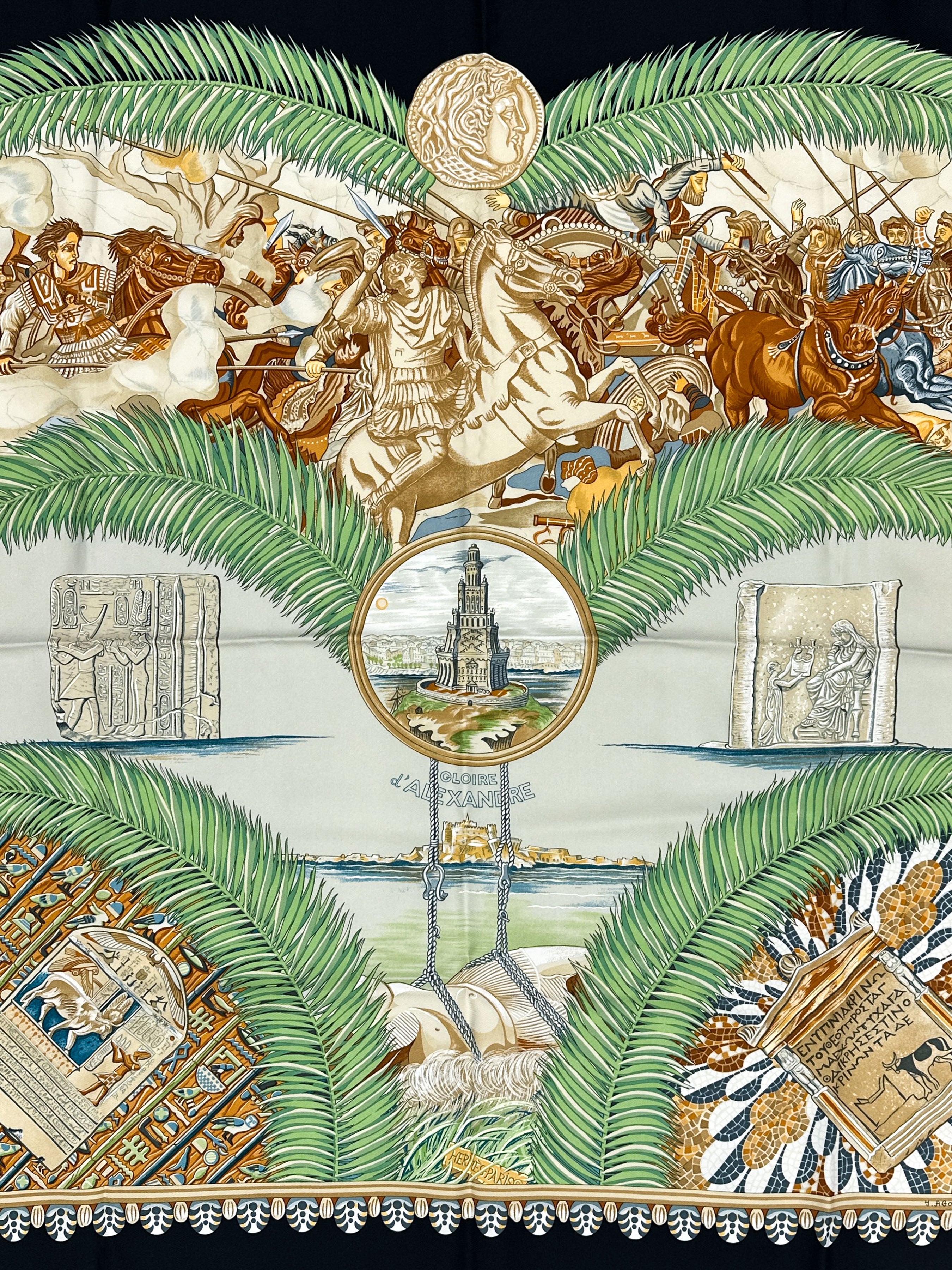 Hermès Gloire d'Alexandre 90