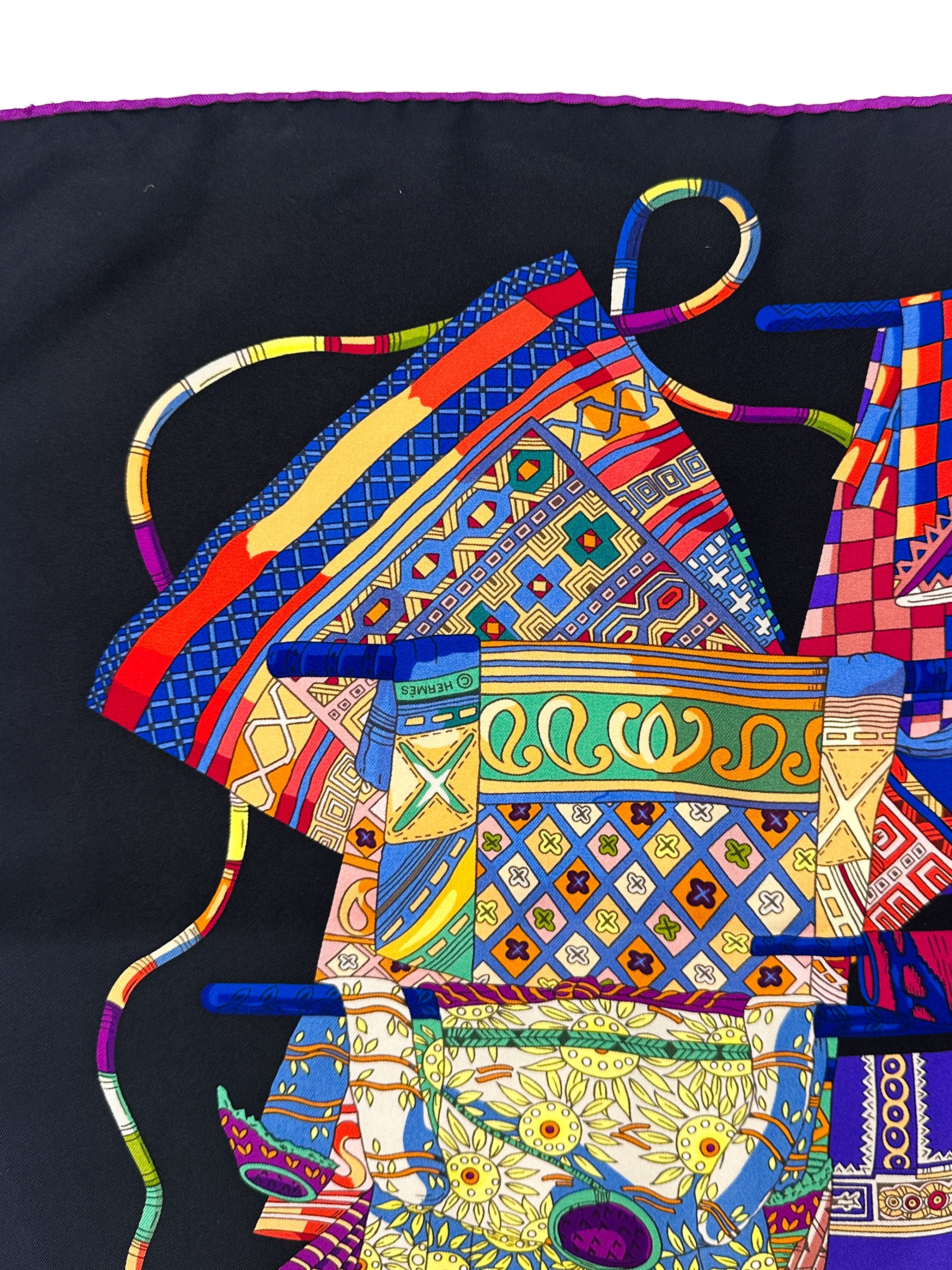 Hermès Voyage en Étoffes 90