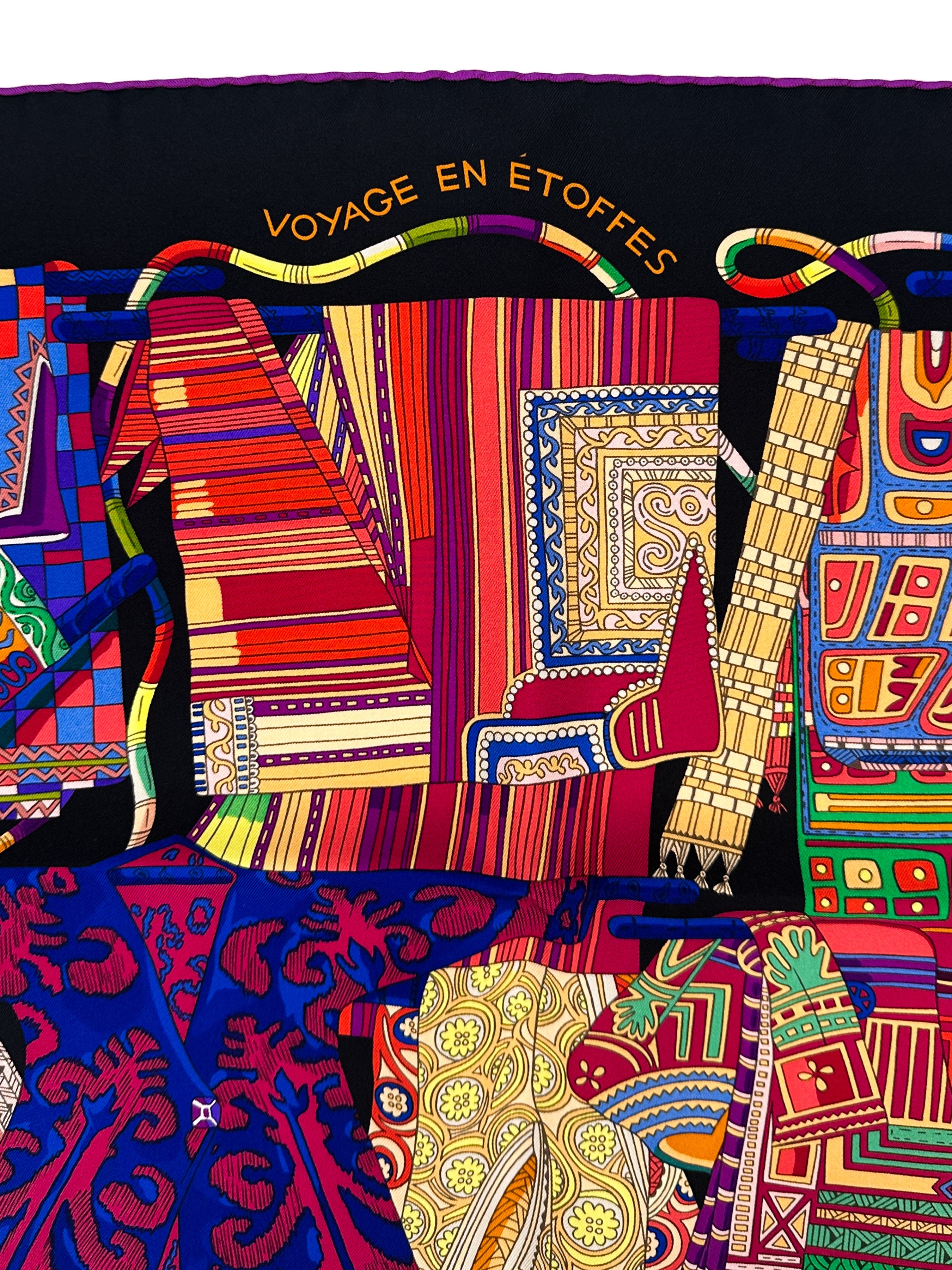 Hermès Voyage en Étoffes 90