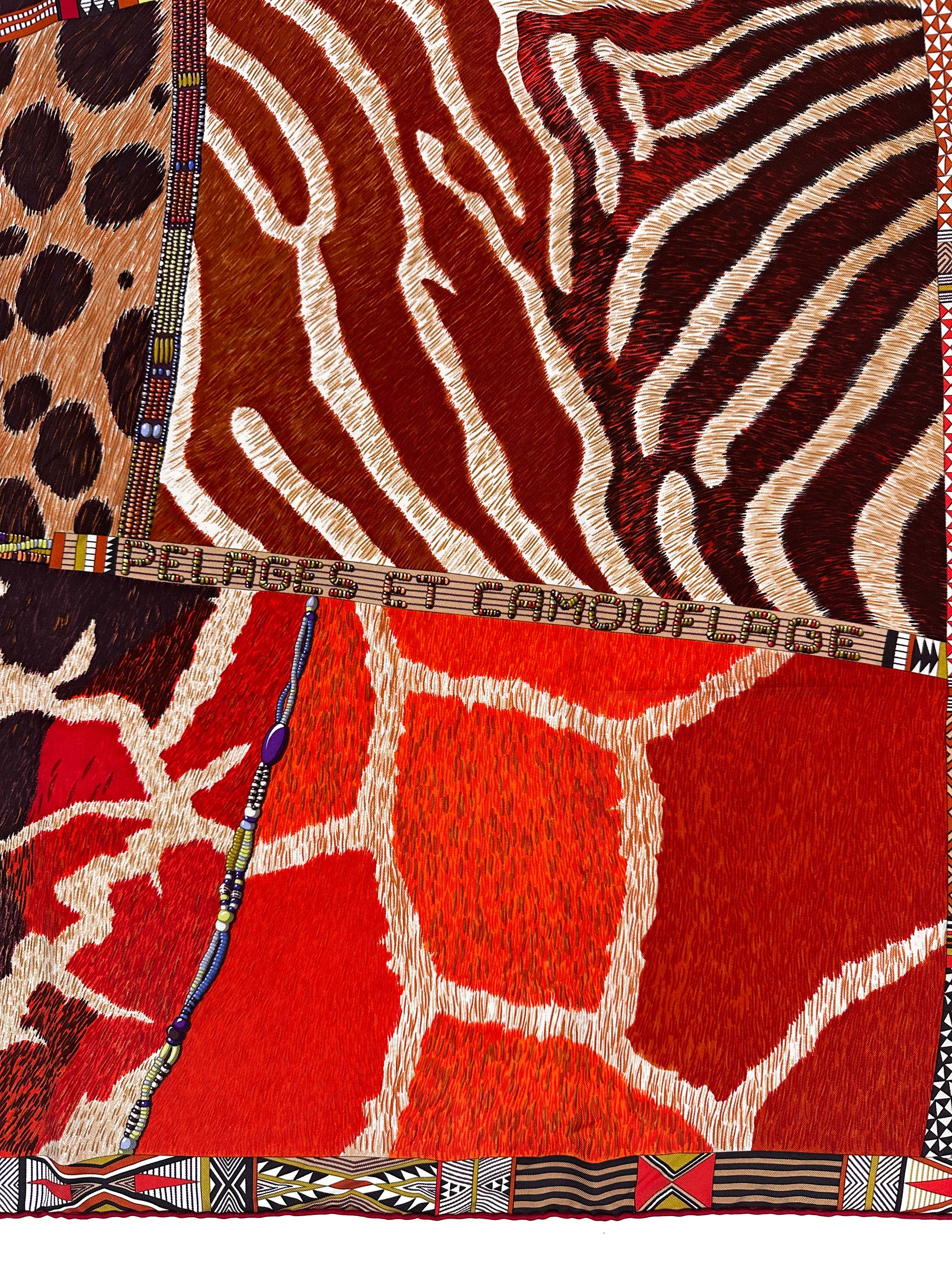 Hermès Pelages et Camouflage 90