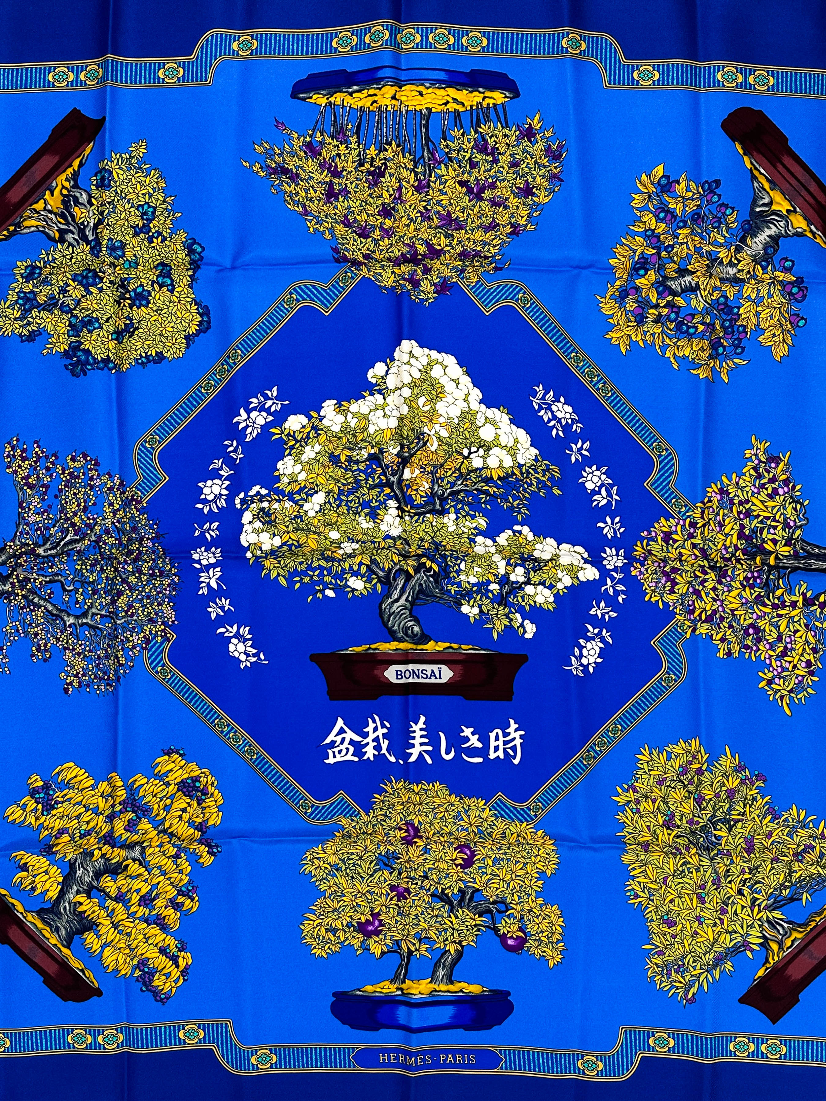 Hermès Les Beaux Jours des Bonsaï 90