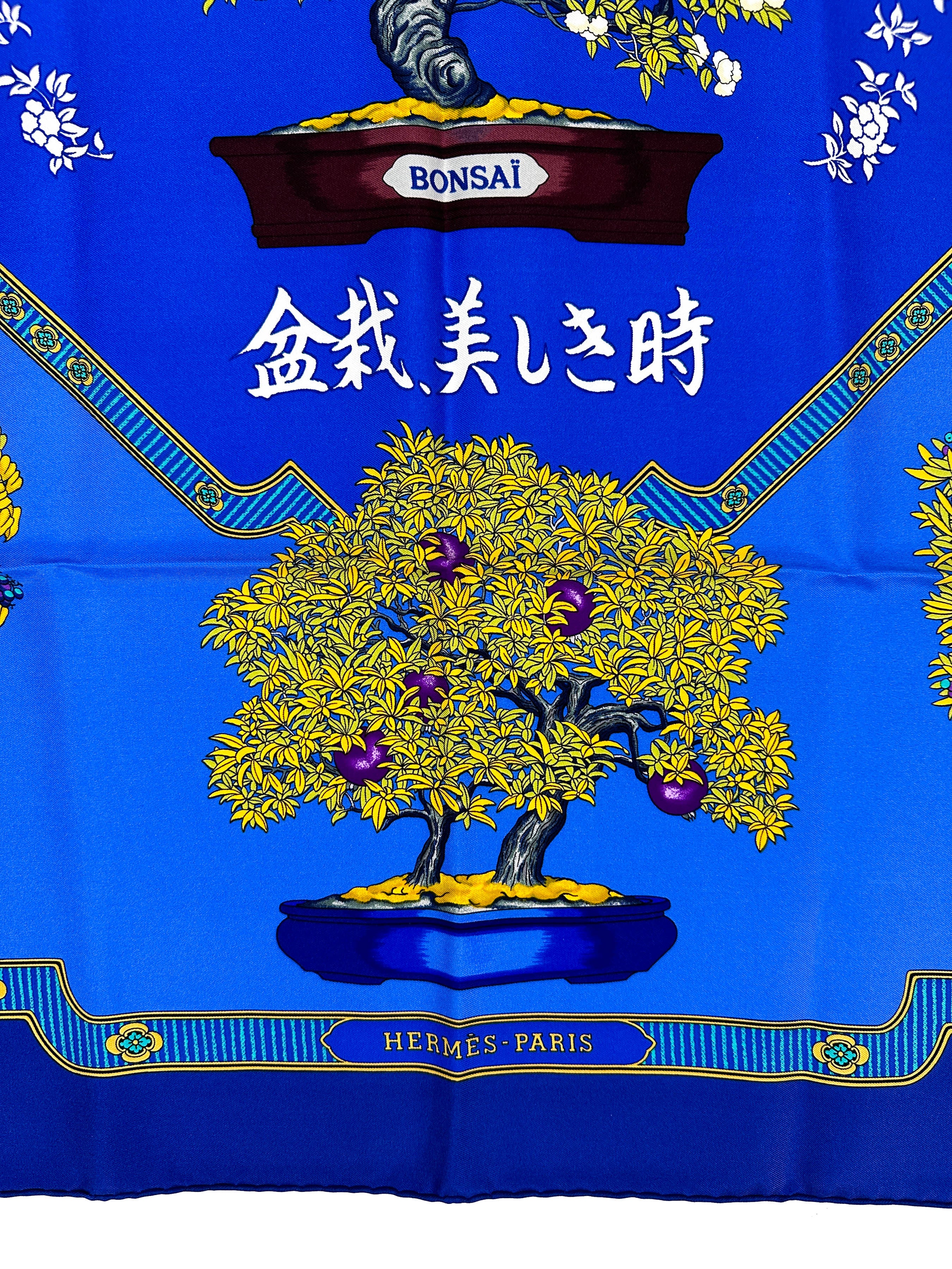 Hermès Les Beaux Jours des Bonsaï 90
