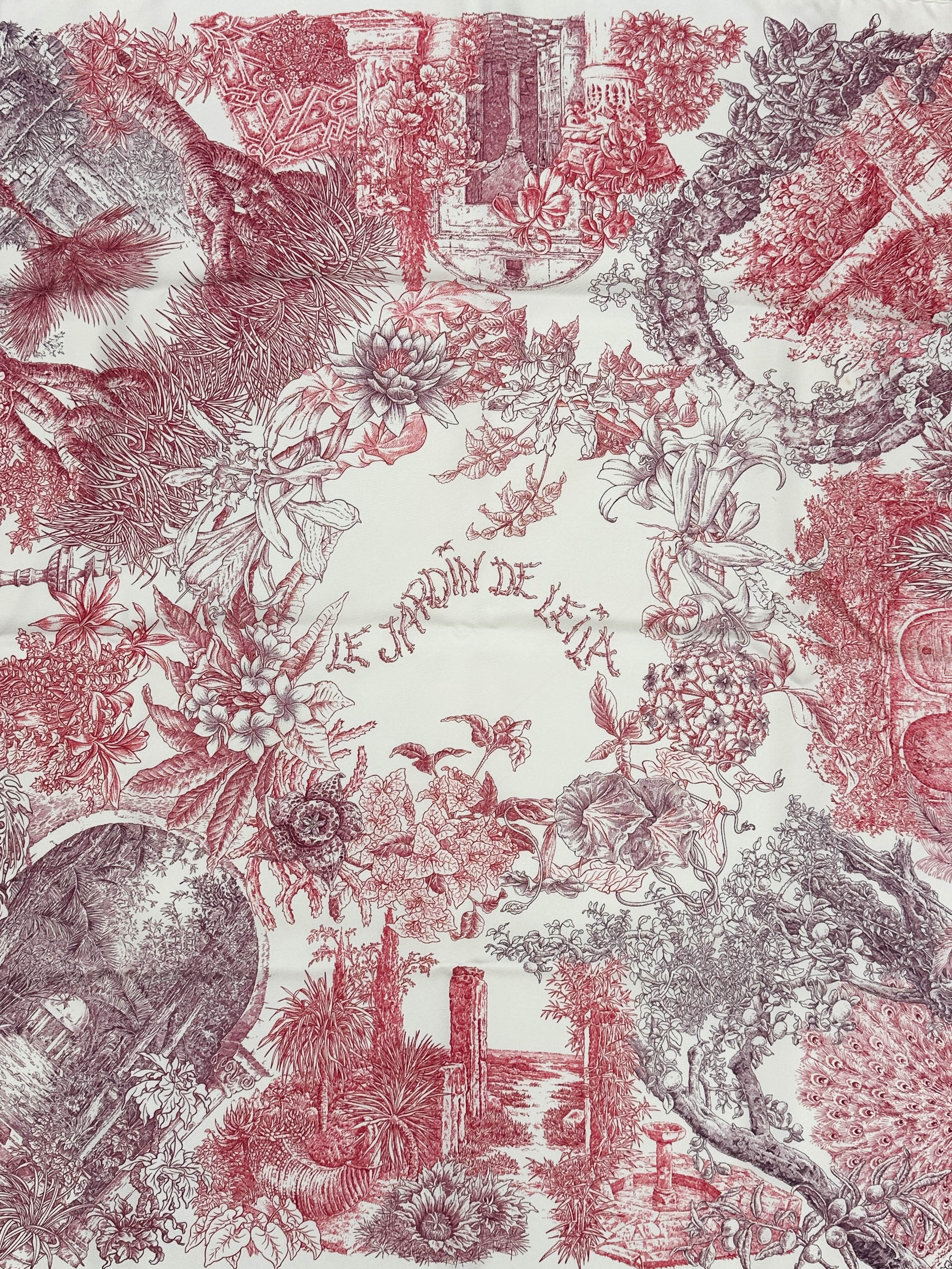 Hermès Le Jardin de Leïla 90