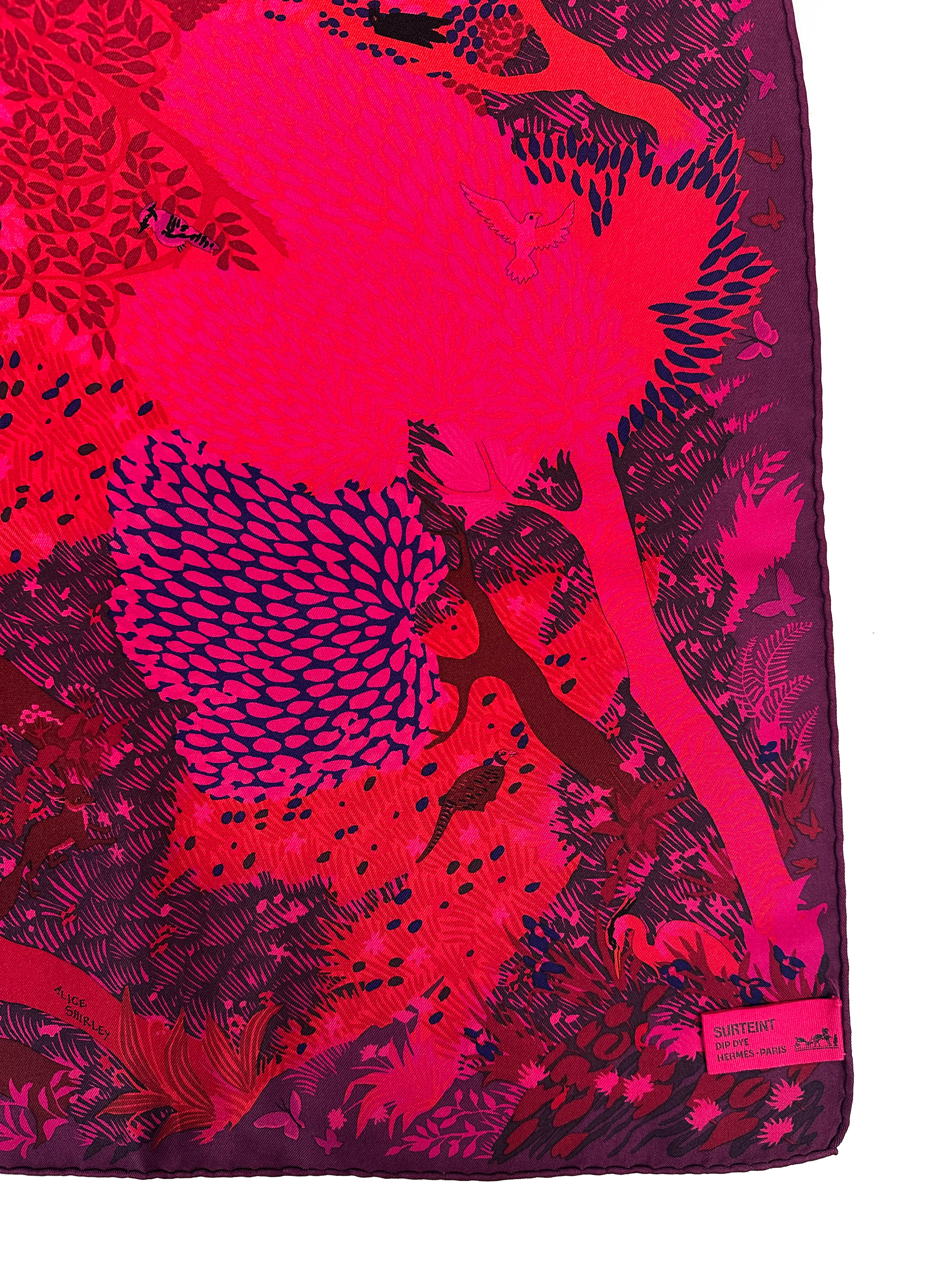 Hermès Dans un Jardin Anglais Dip Dye 90