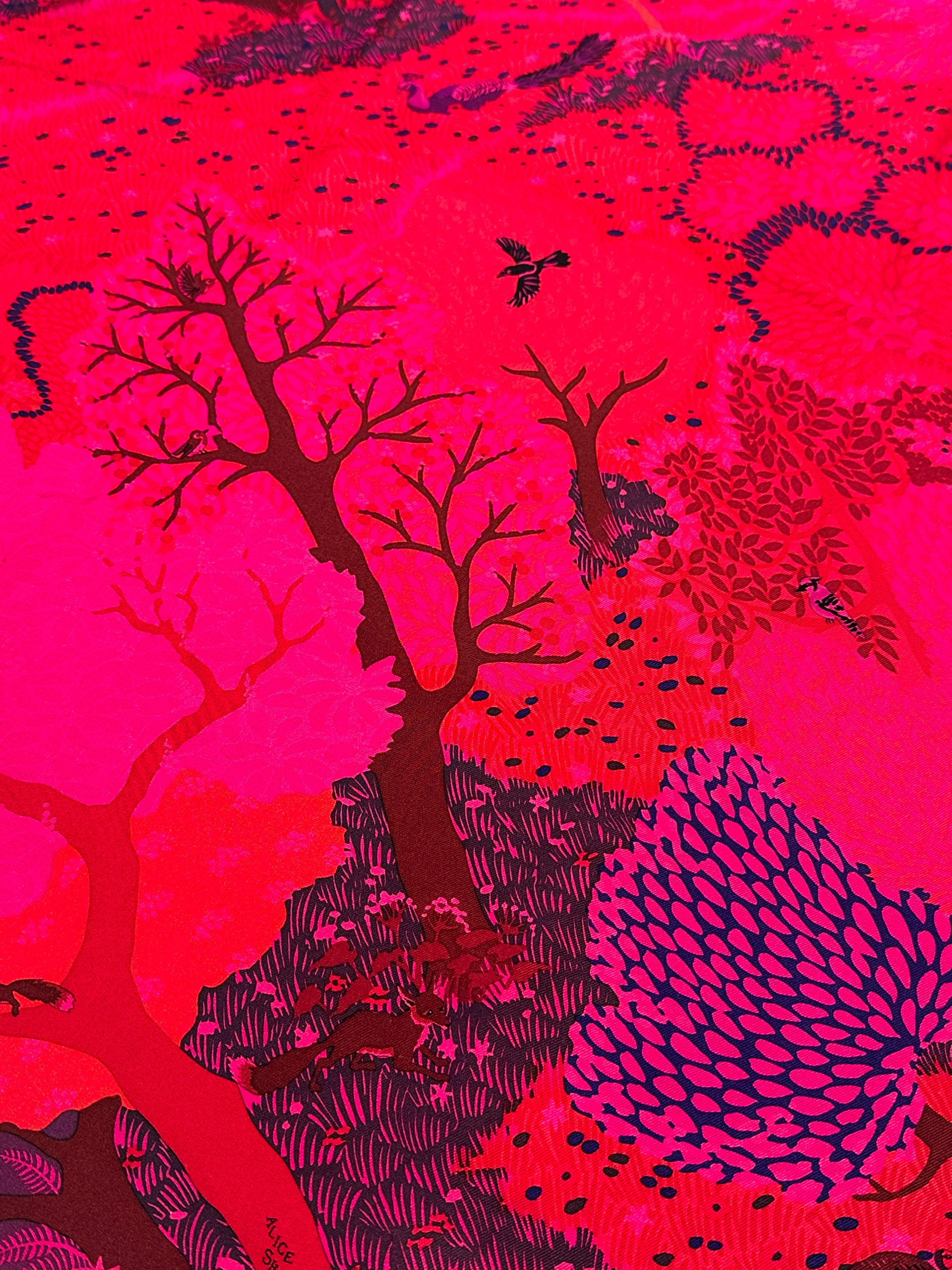 Hermès Dans un Jardin Anglais Dip Dye 90