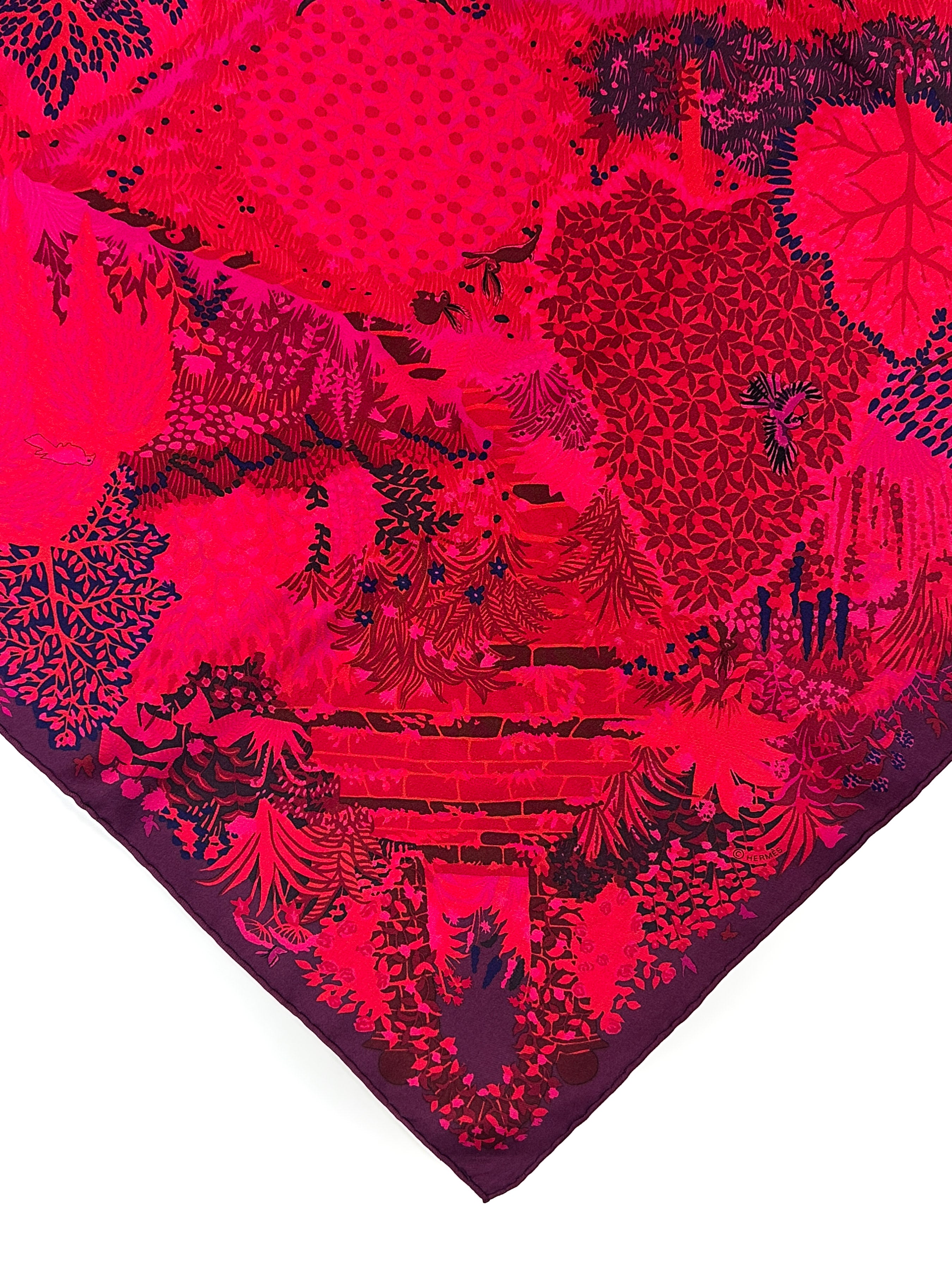 Hermès Dans un Jardin Anglais Dip Dye 90