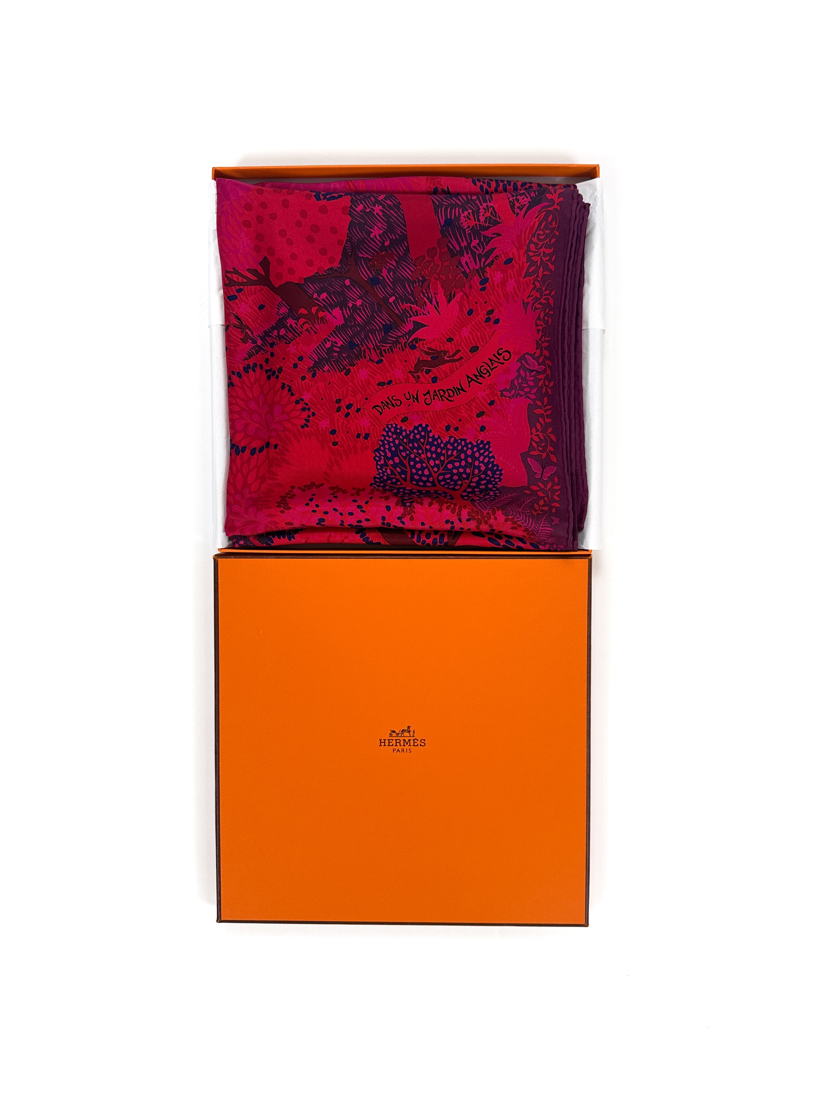 Hermès Dans un Jardin Anglais Dip Dye 90