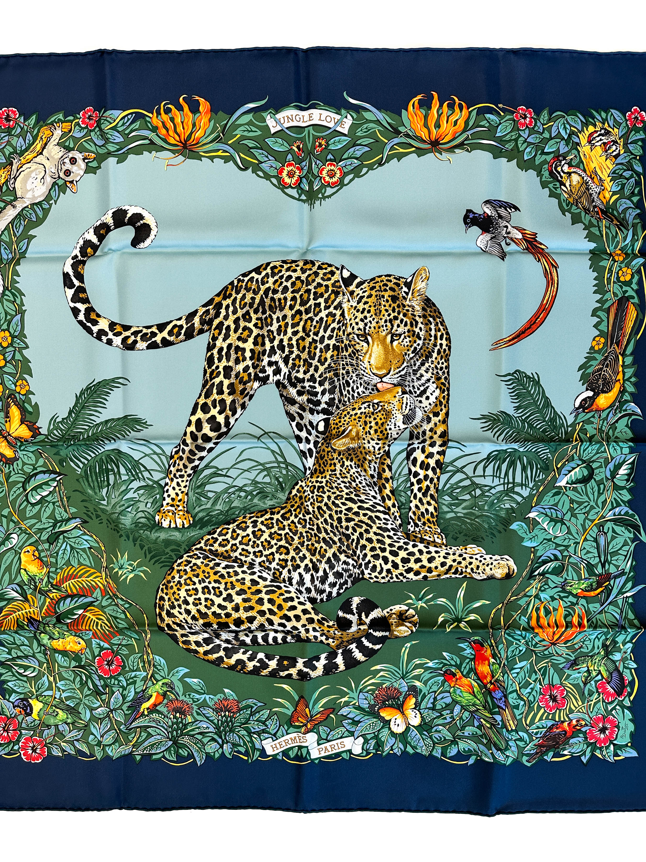 Hermès Jungle Love Forever 90
