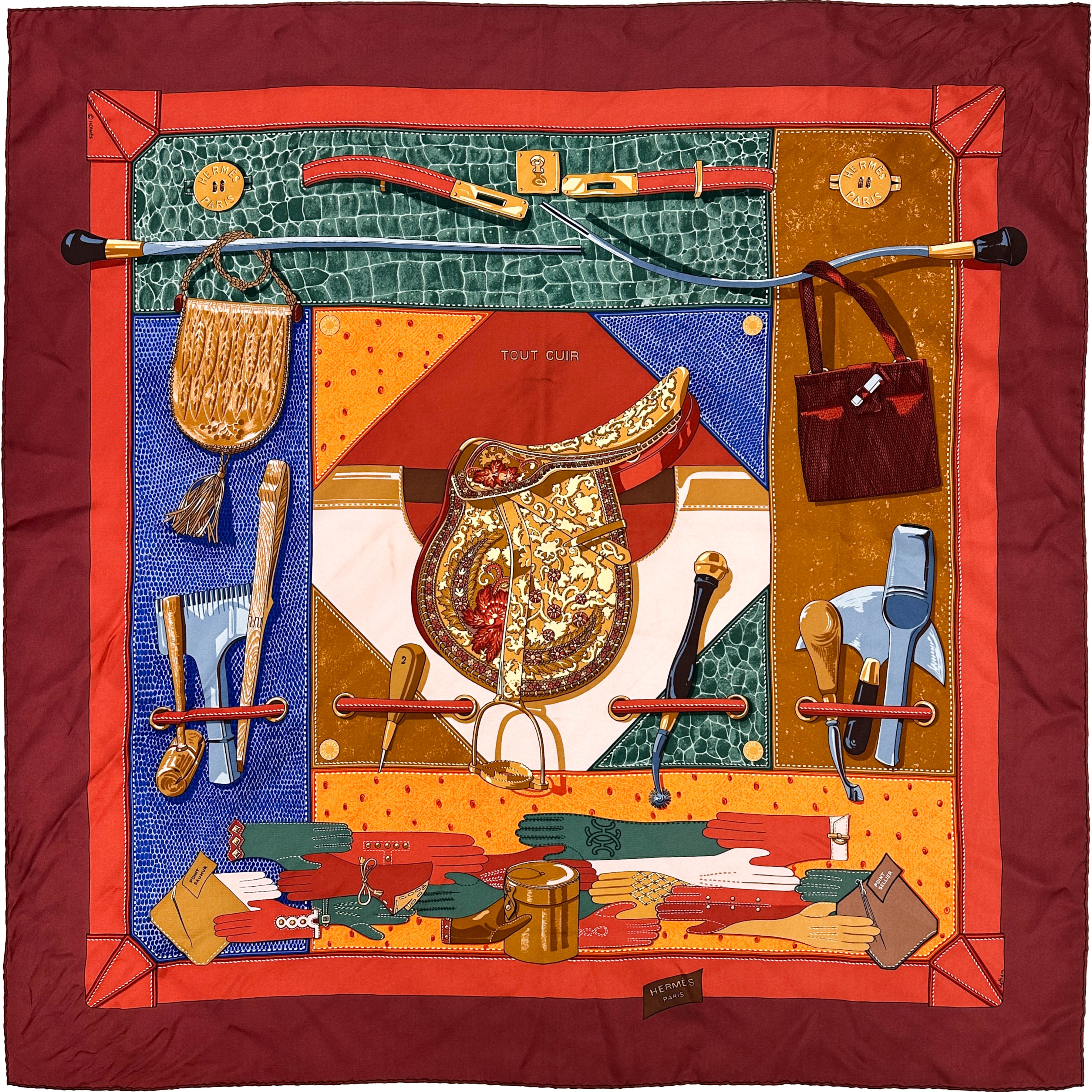 Hermès Tout Cuir 90