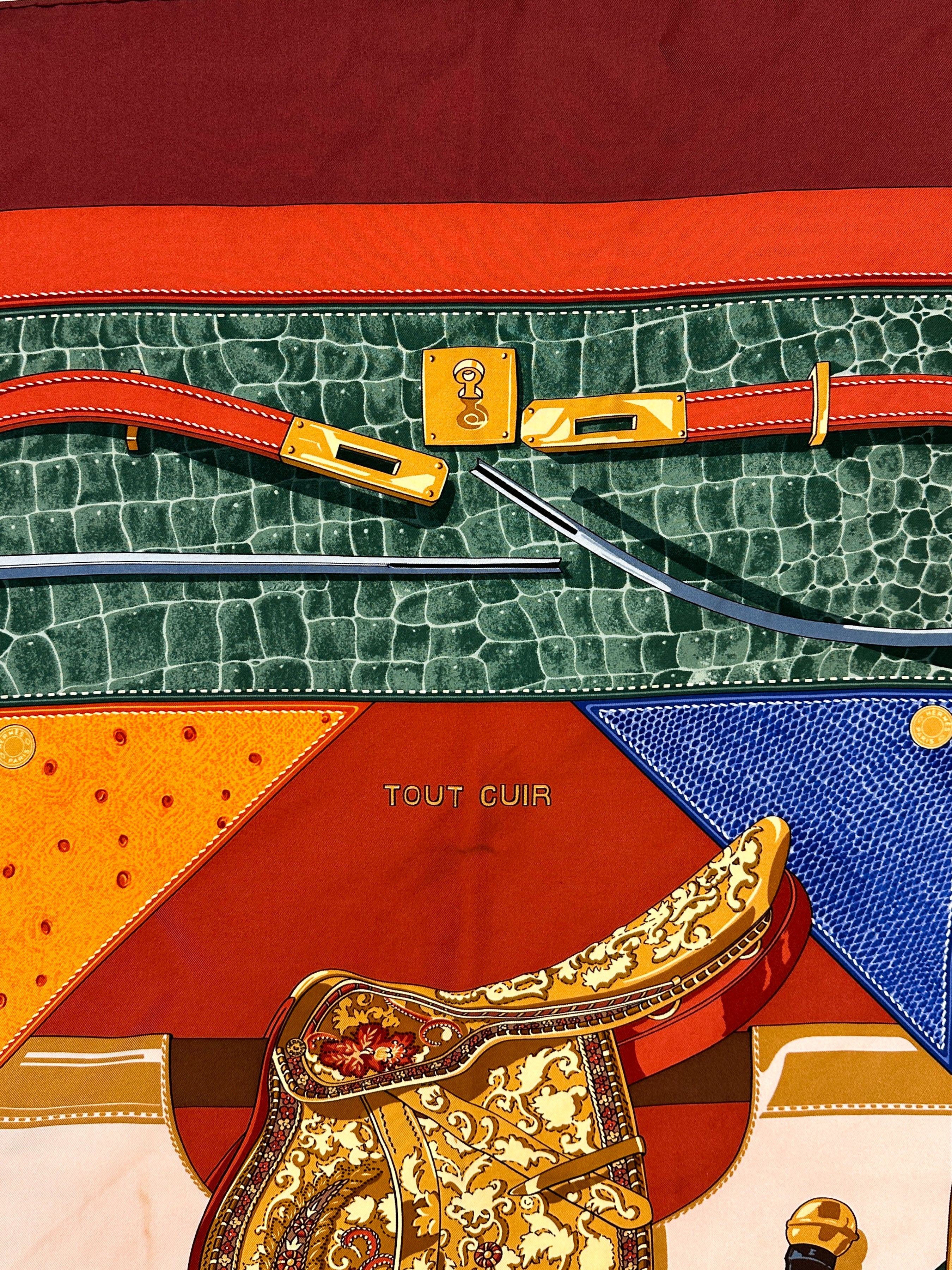 Hermès Tout Cuir 90