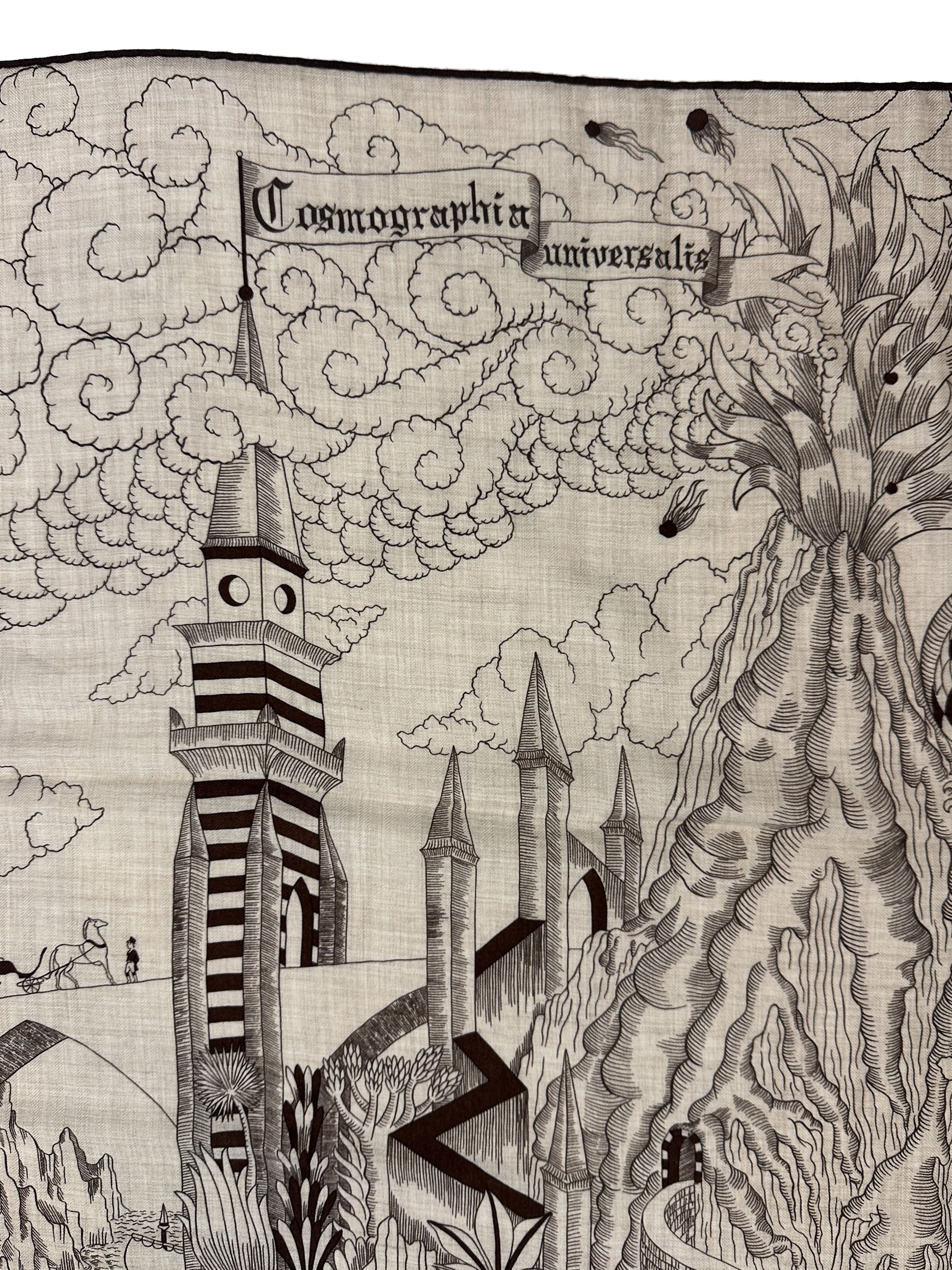 Hermès Cosmographia Universalis Cashmere Silk 140