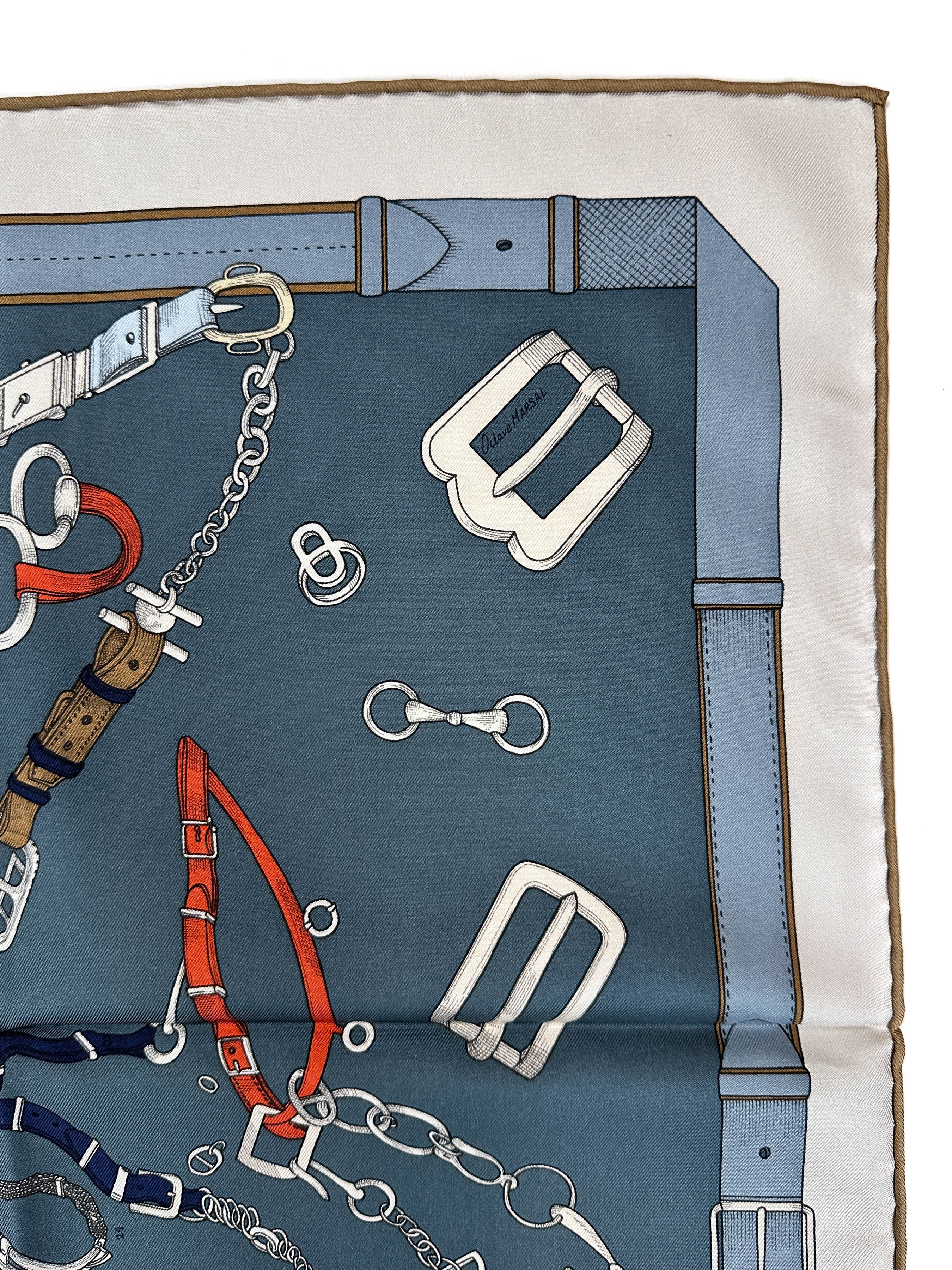 Hermès Les Chevaux Dechaines 90