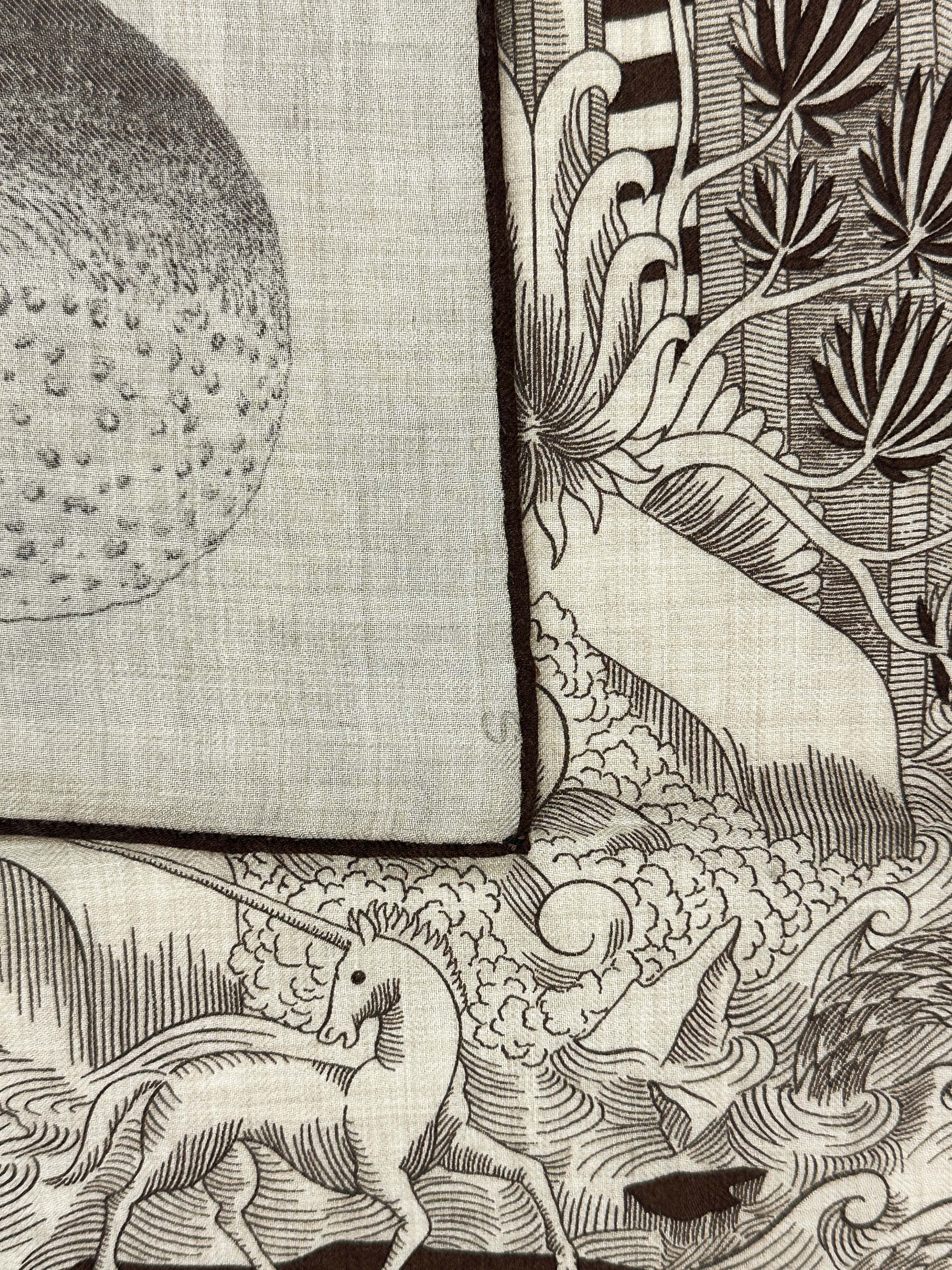 Hermès Cosmographia Universalis Cashmere Silk 140