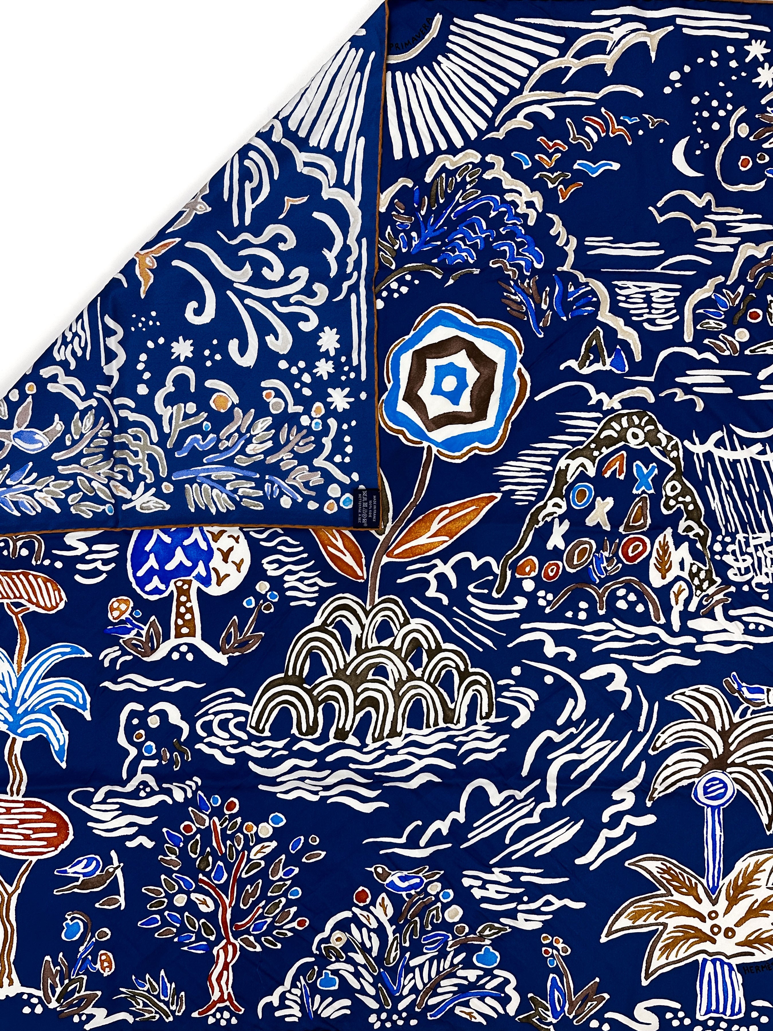 Hermès Isola di Primavera 90