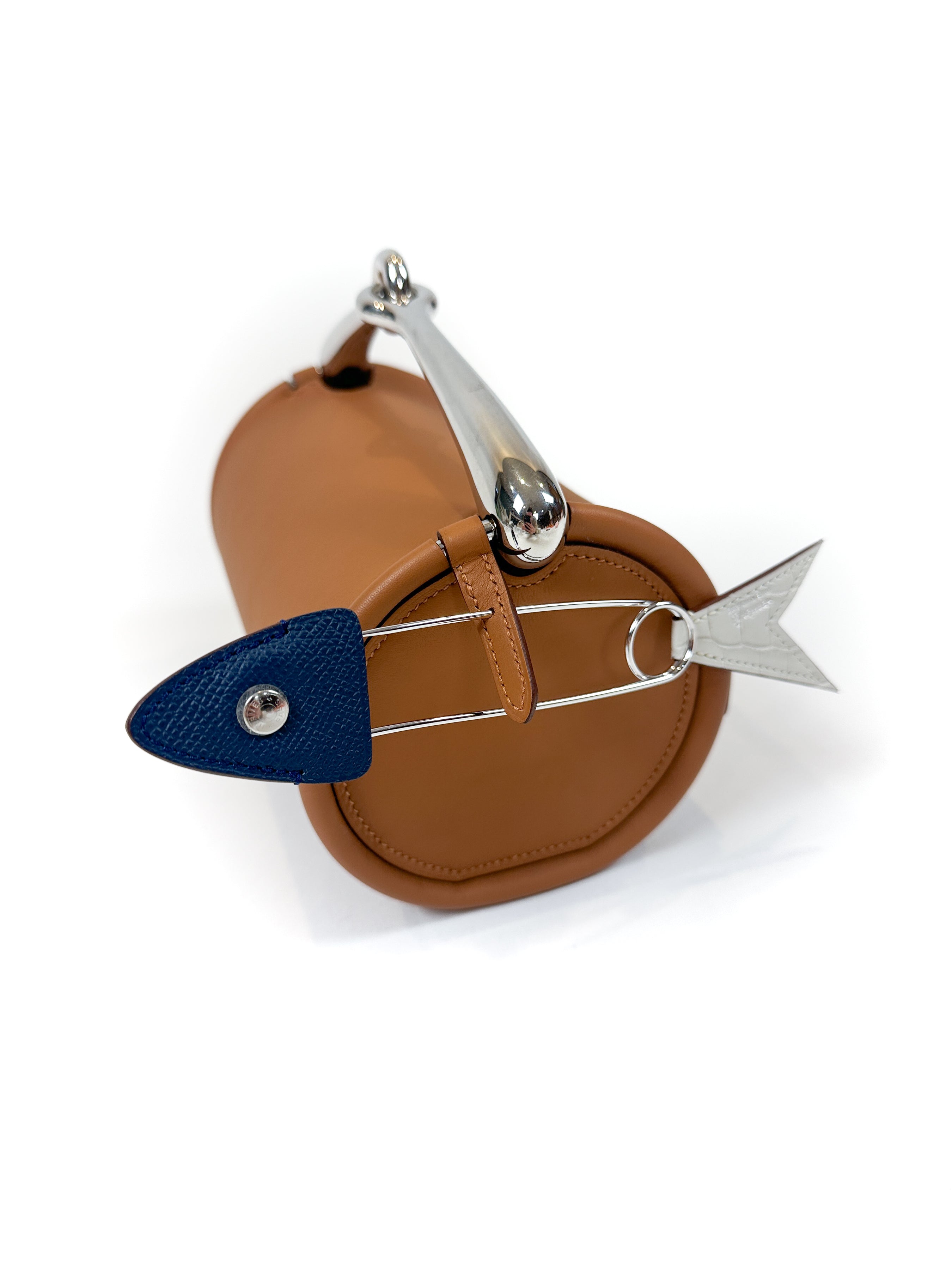 Hermès Sardine Petit H Exotic Brooch