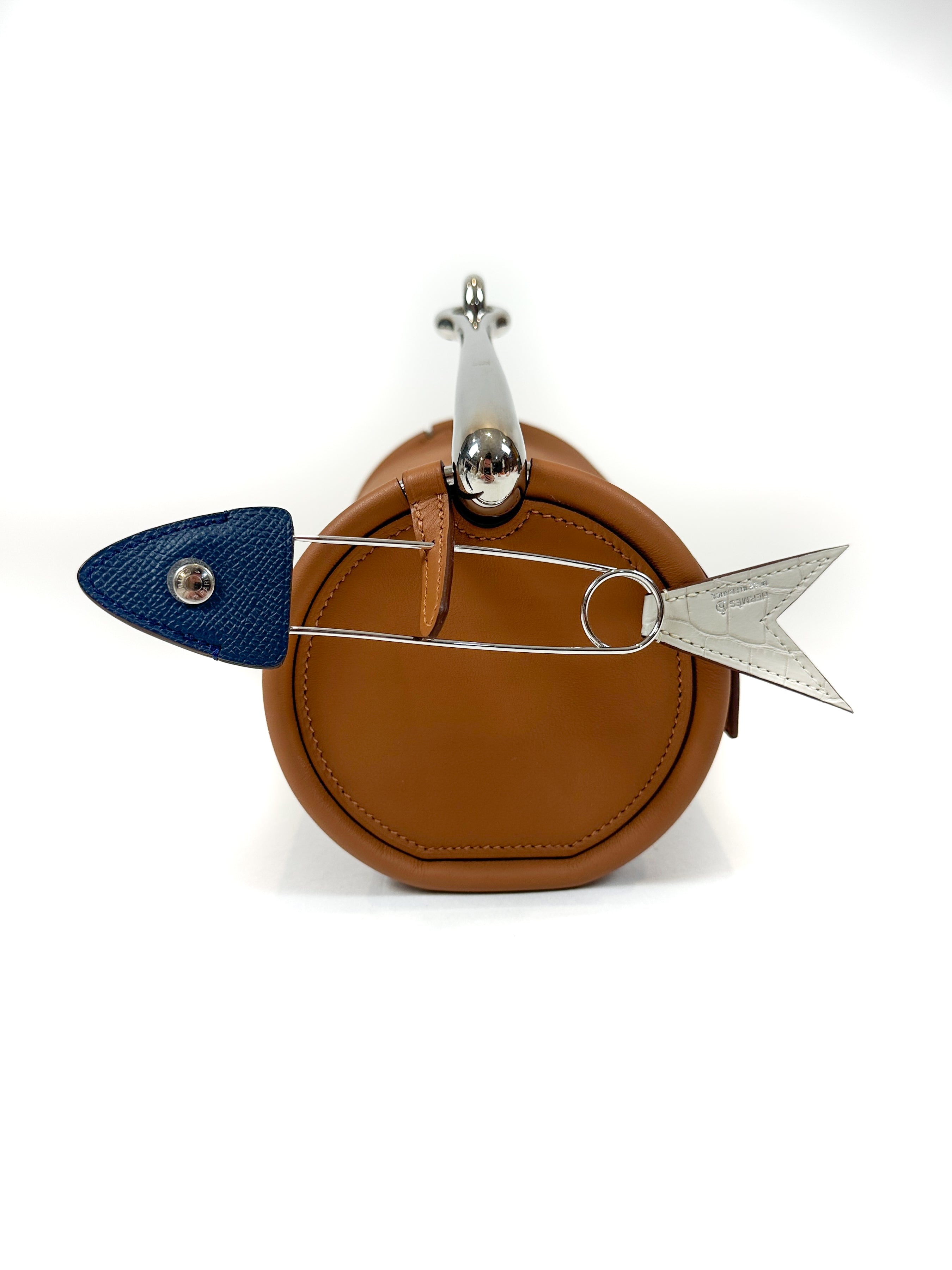 Hermès Sardine Petit H Exotic Brooch