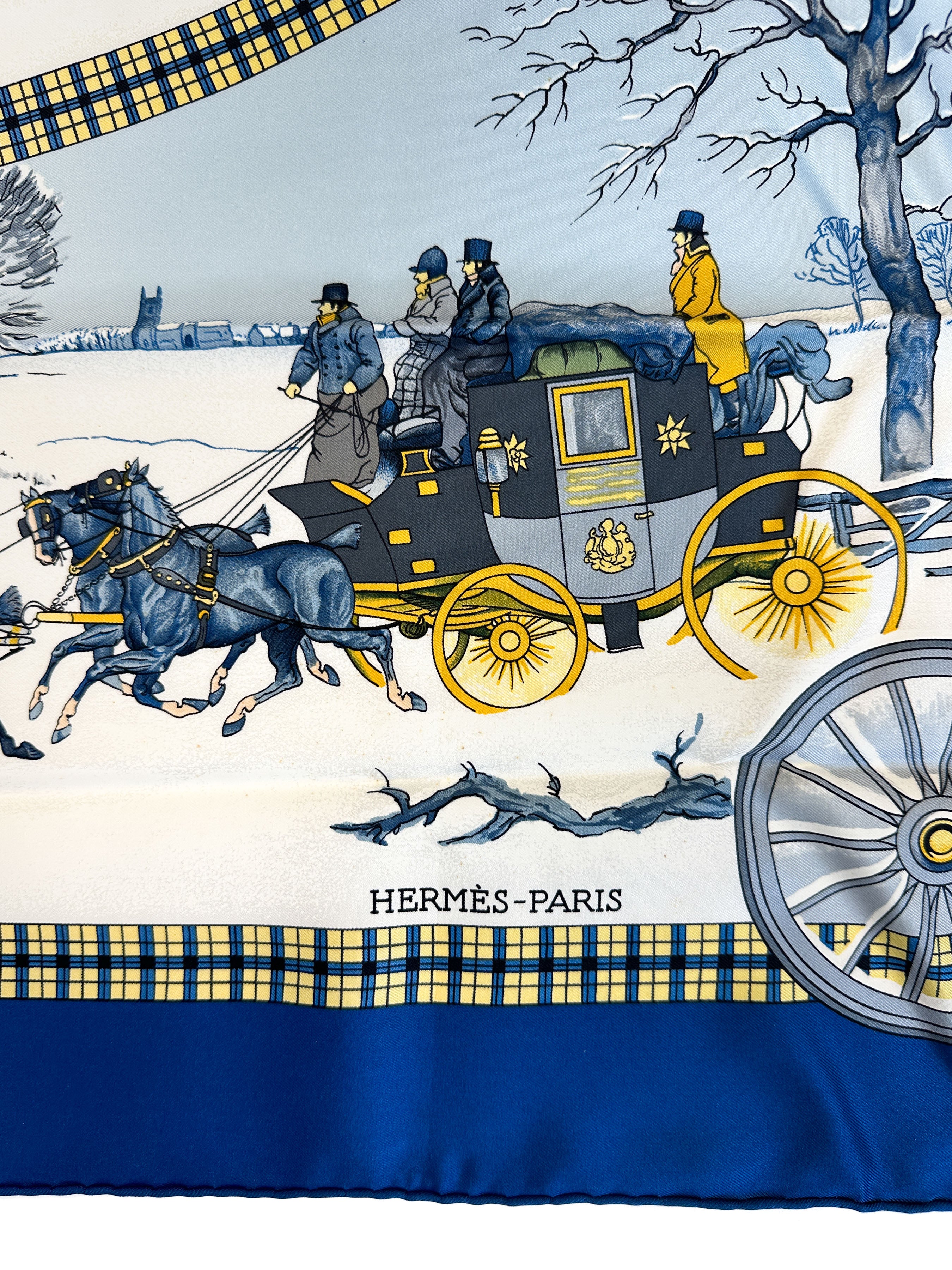Hermès L'hiver en Poste 90