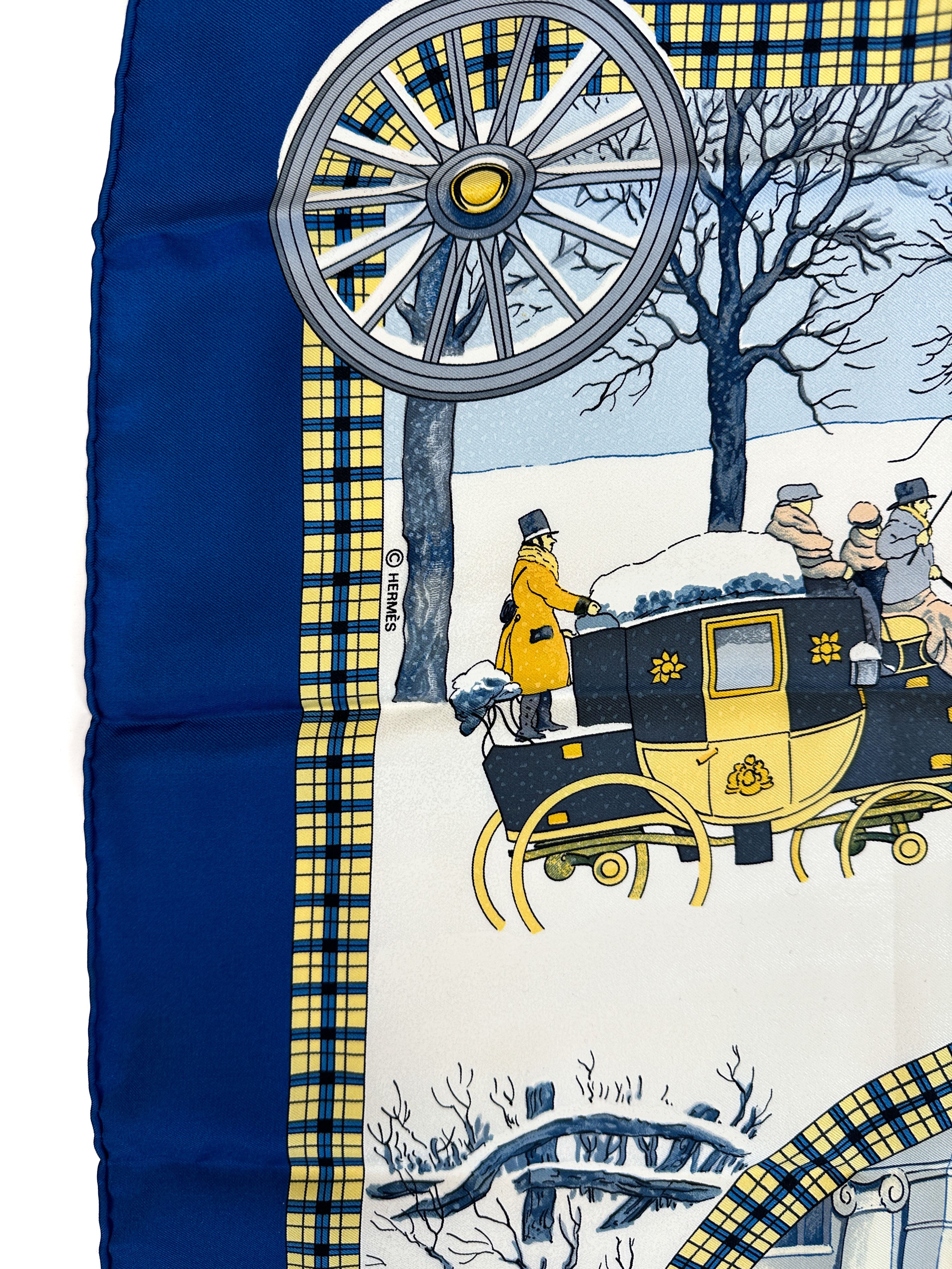 Hermès L'hiver en Poste 90
