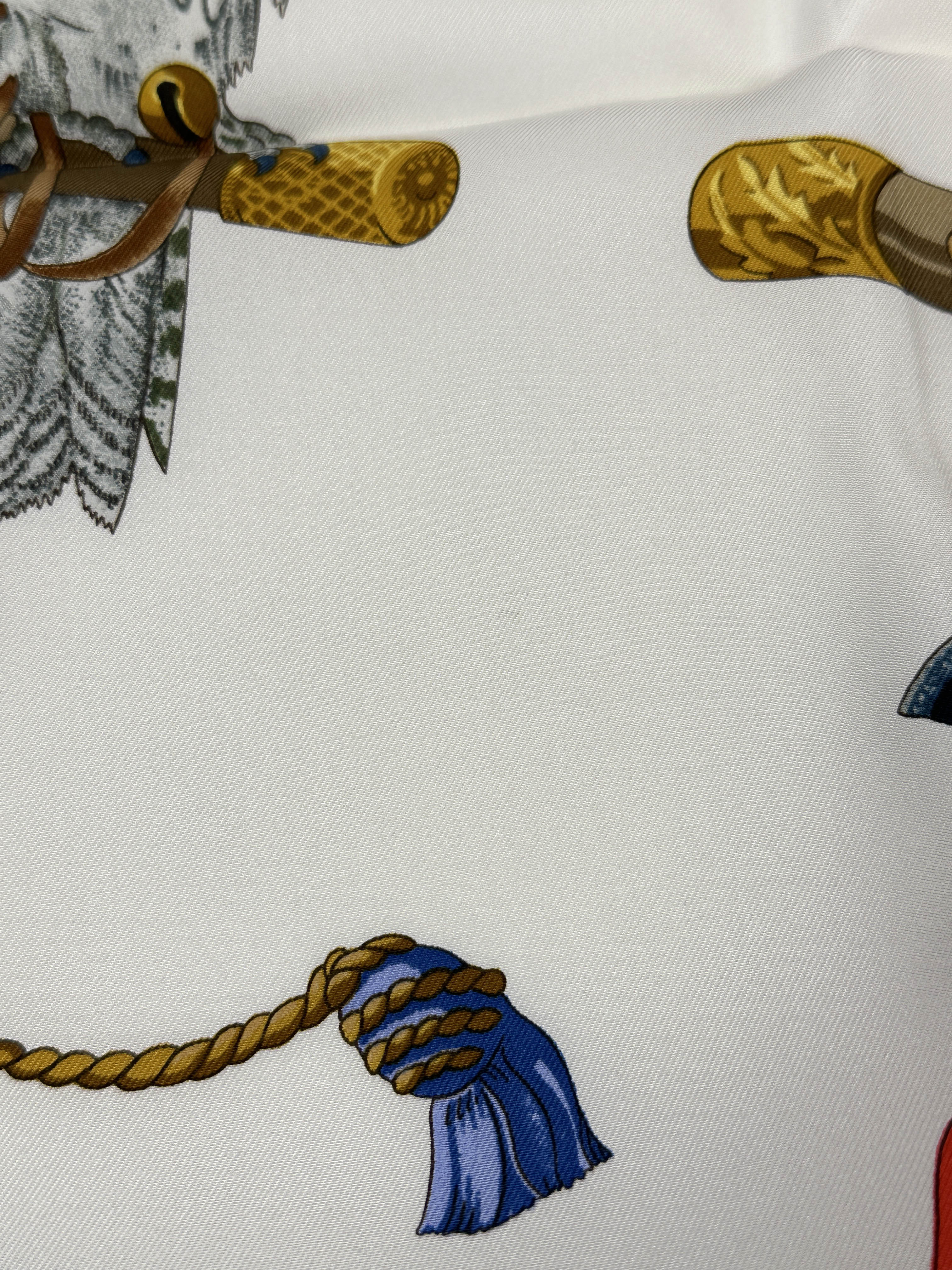 Hermès Les Oiseaux du Roy 90