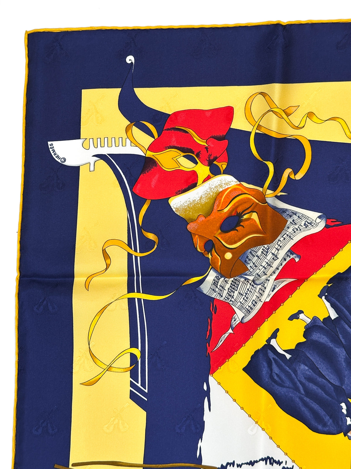 Hermès Fêtes Venitiennes Jacquard 90