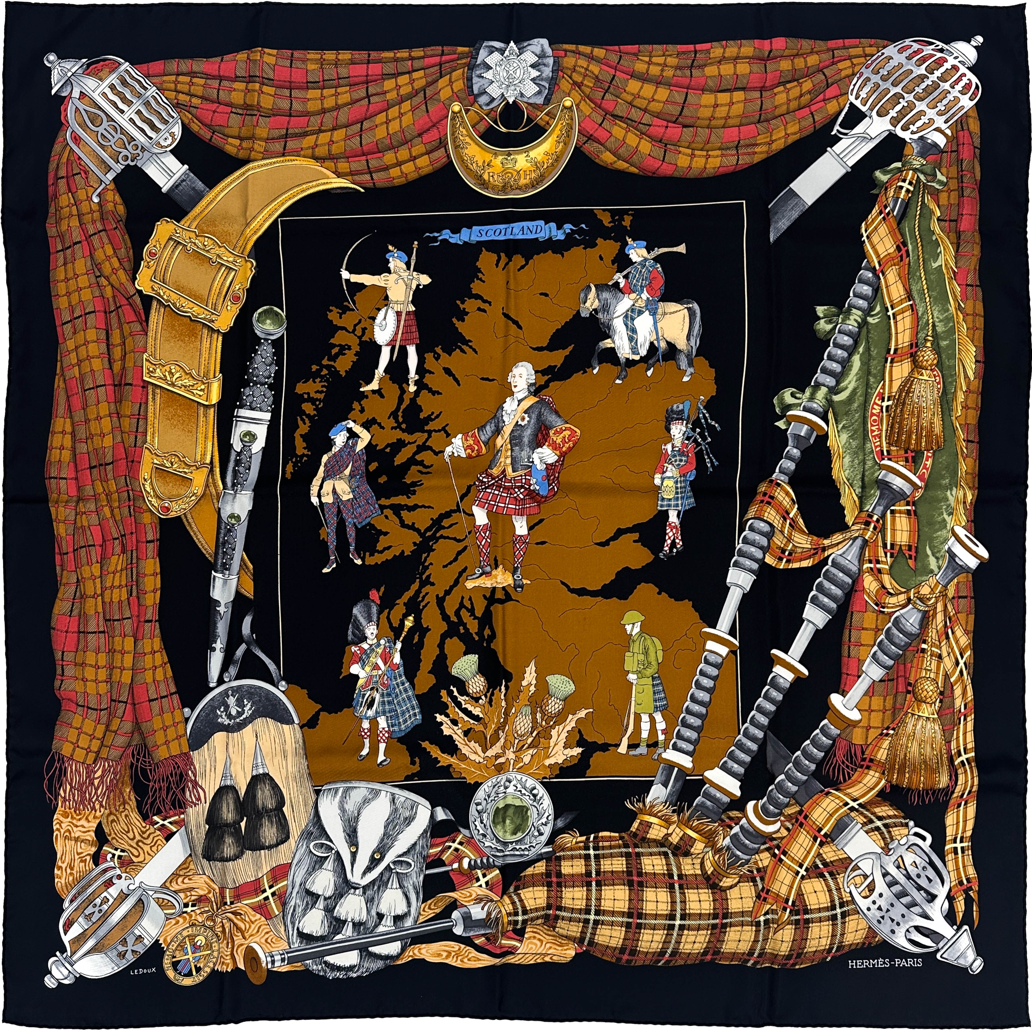 Hermès Scotland 90