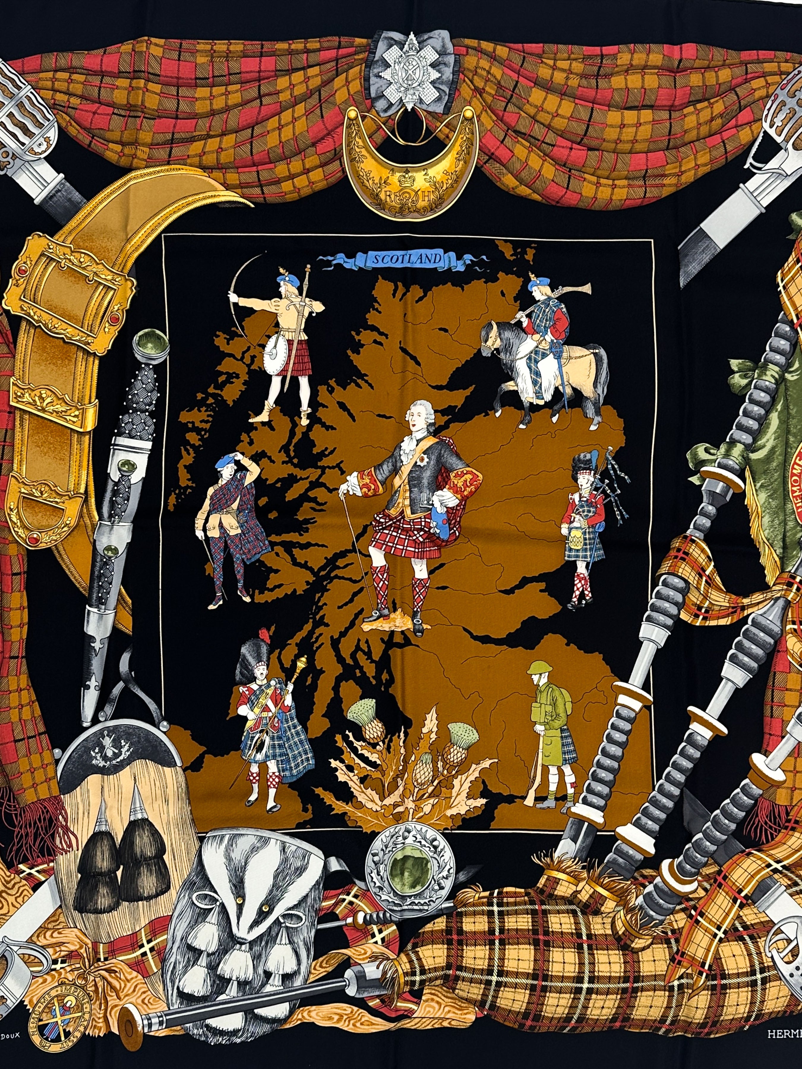 Hermès Scotland 90