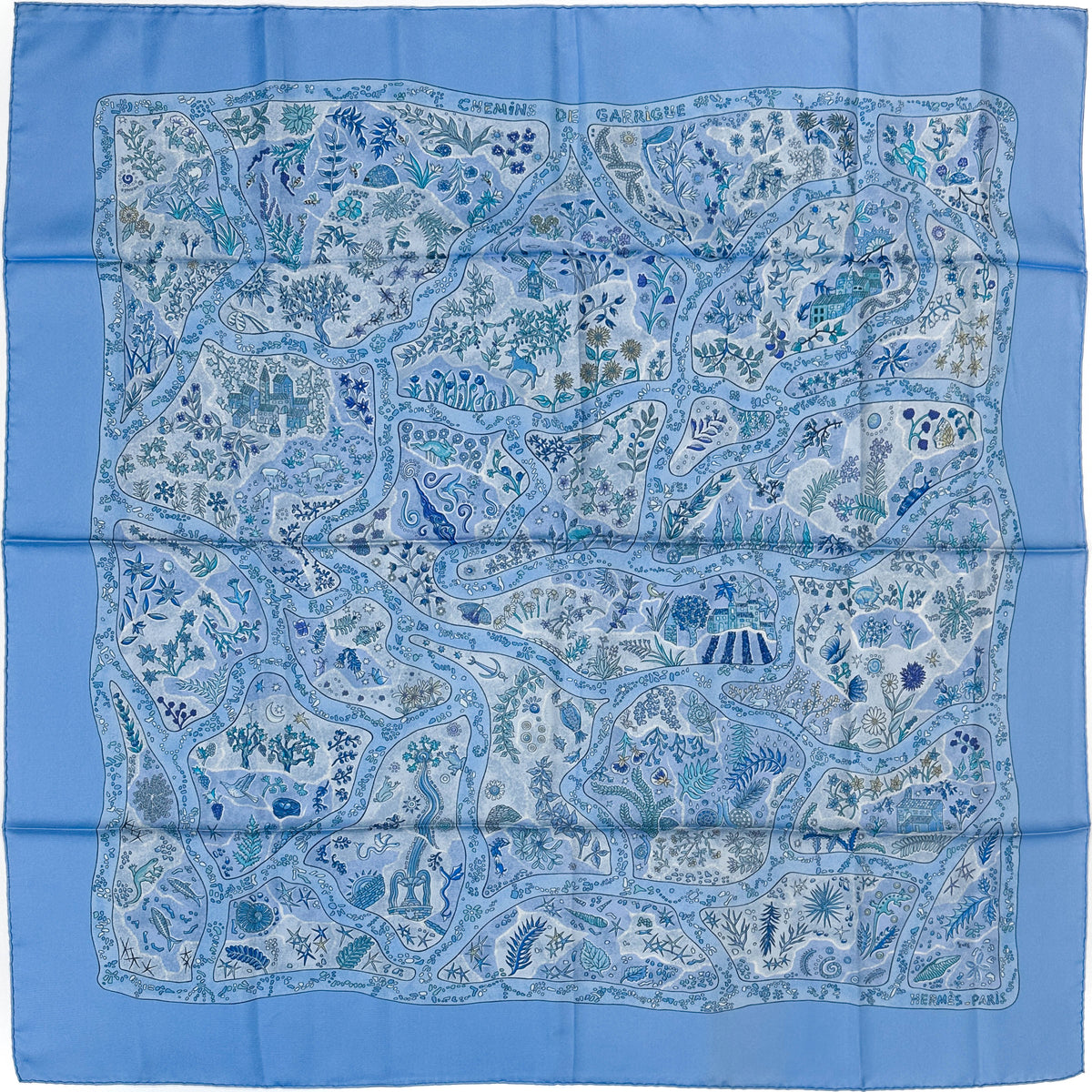 Hermès Chemins de Garrigue 90