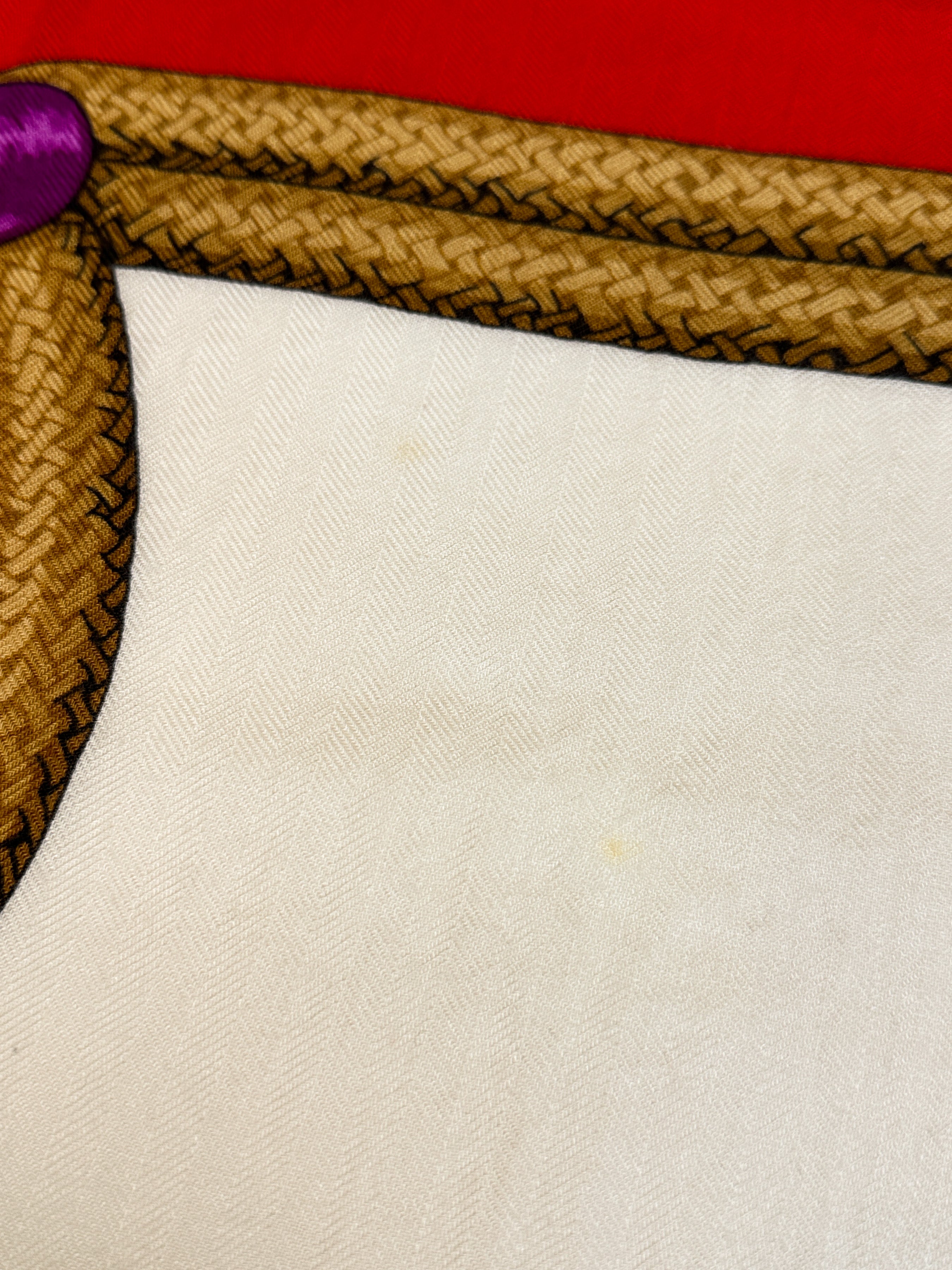 Hermès Brandebourgs Cashmere Silk 140