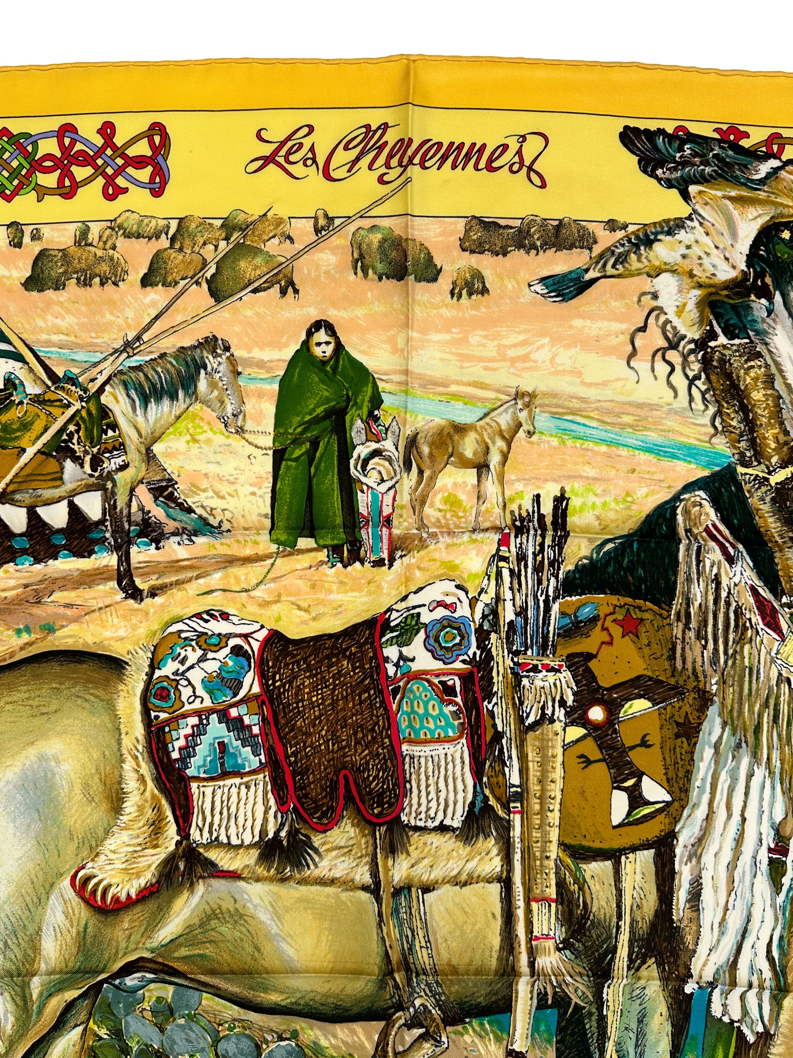 Hermès Les Cheyennes First Edition 90