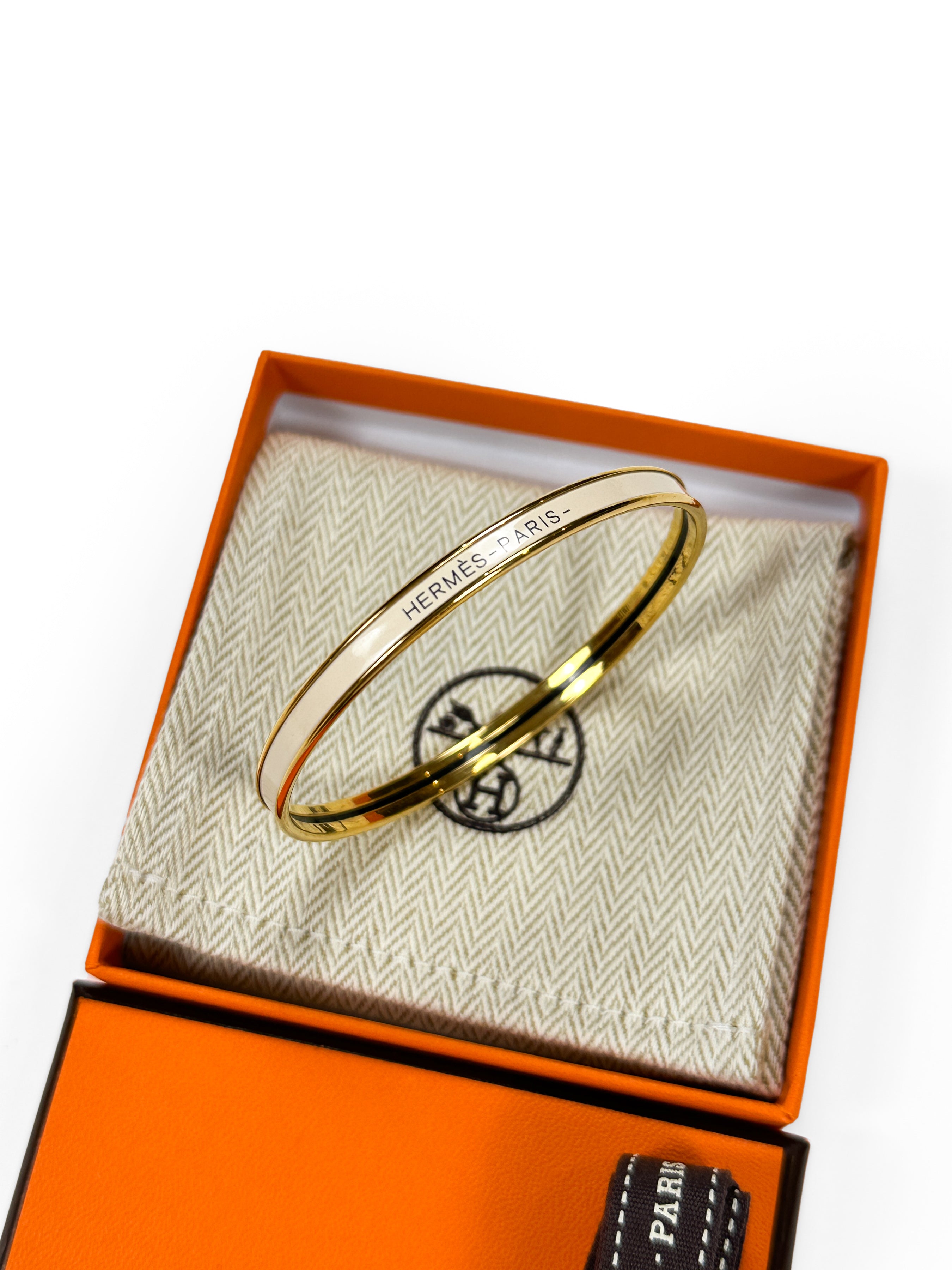 Hermès Uni Extra-Narrow Bangle