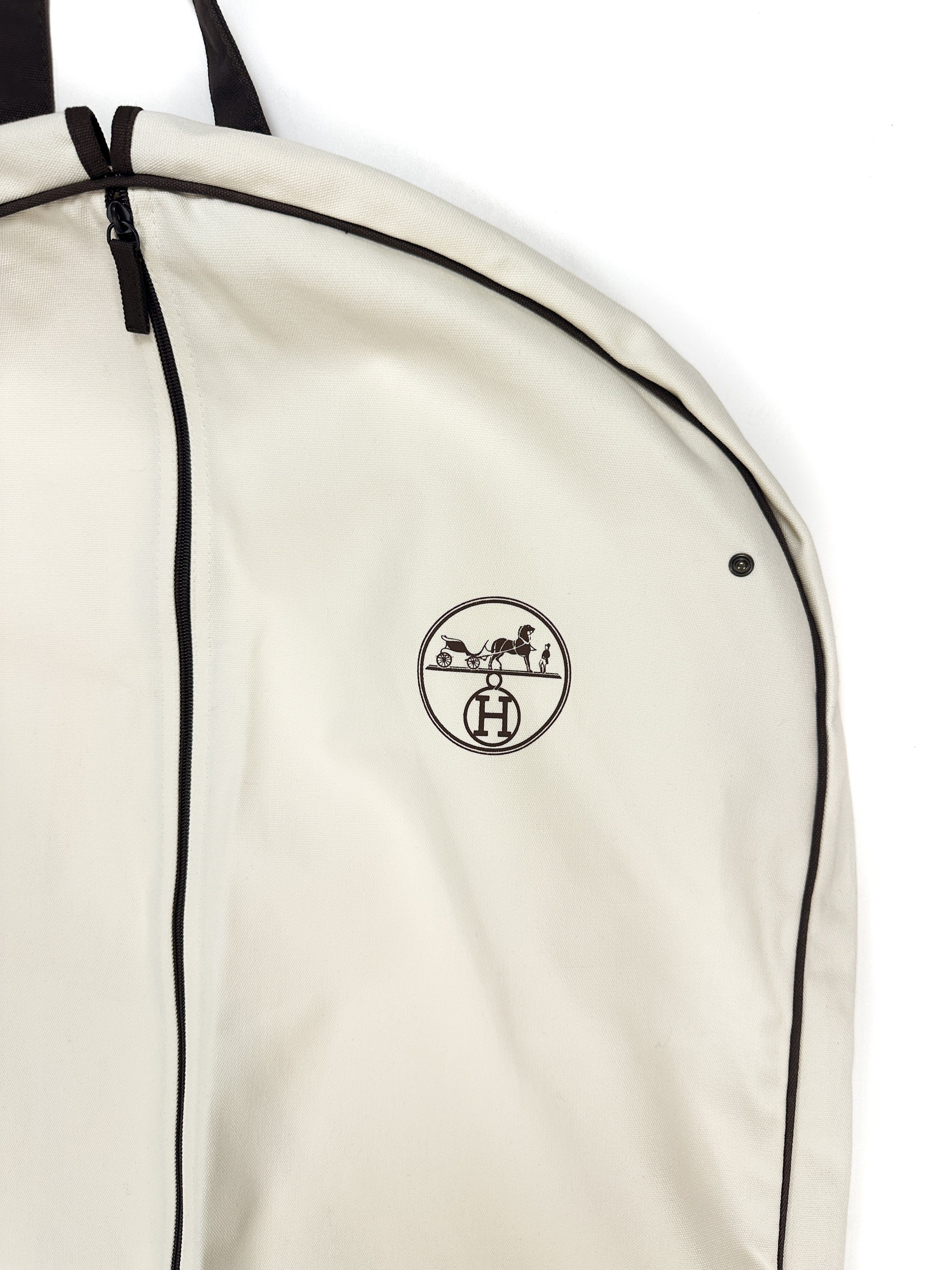 Hermès Suit Length Garment Bag with Shopping Bag