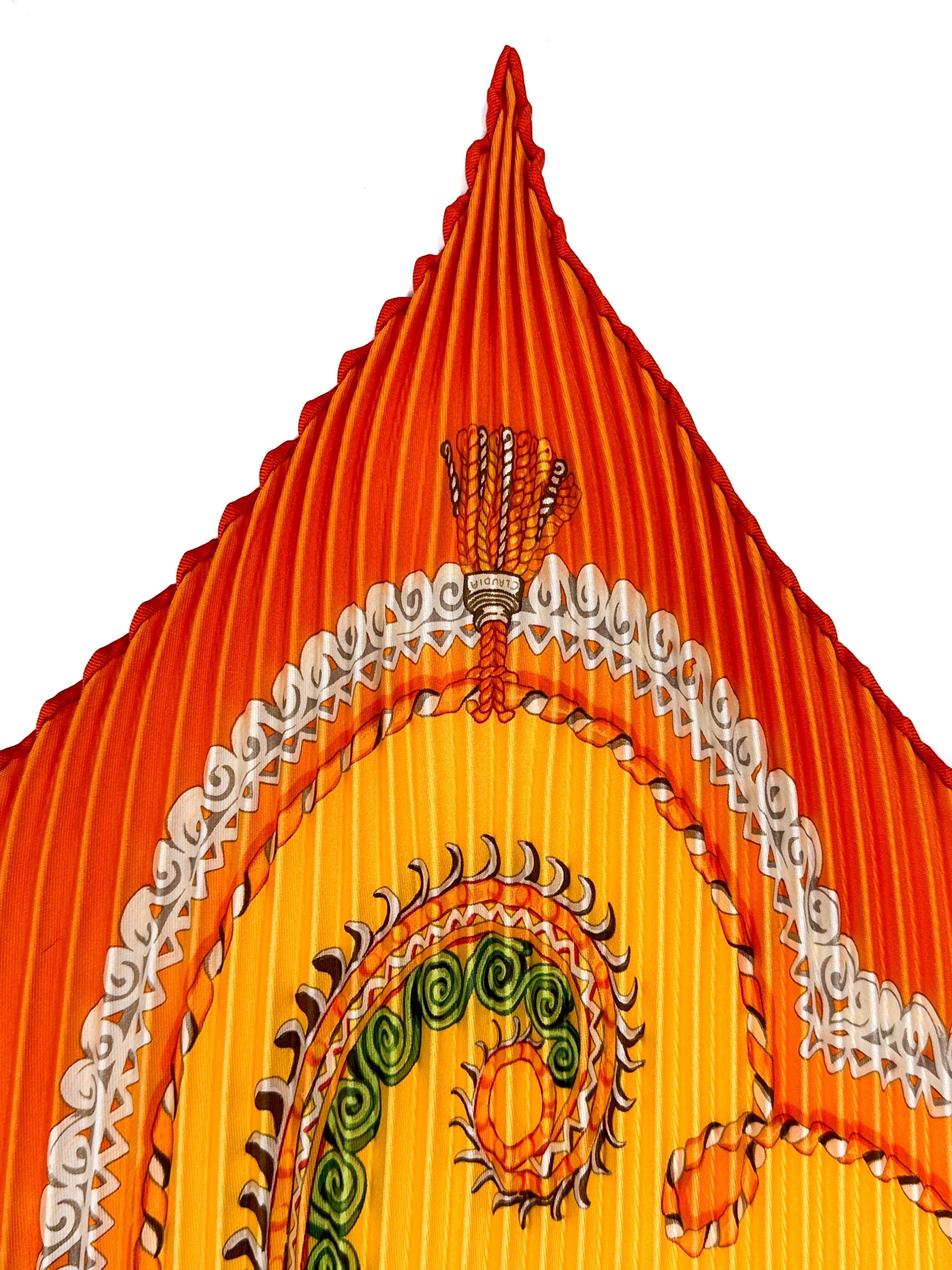 Hermès Paperoles Custom Plissé 90
